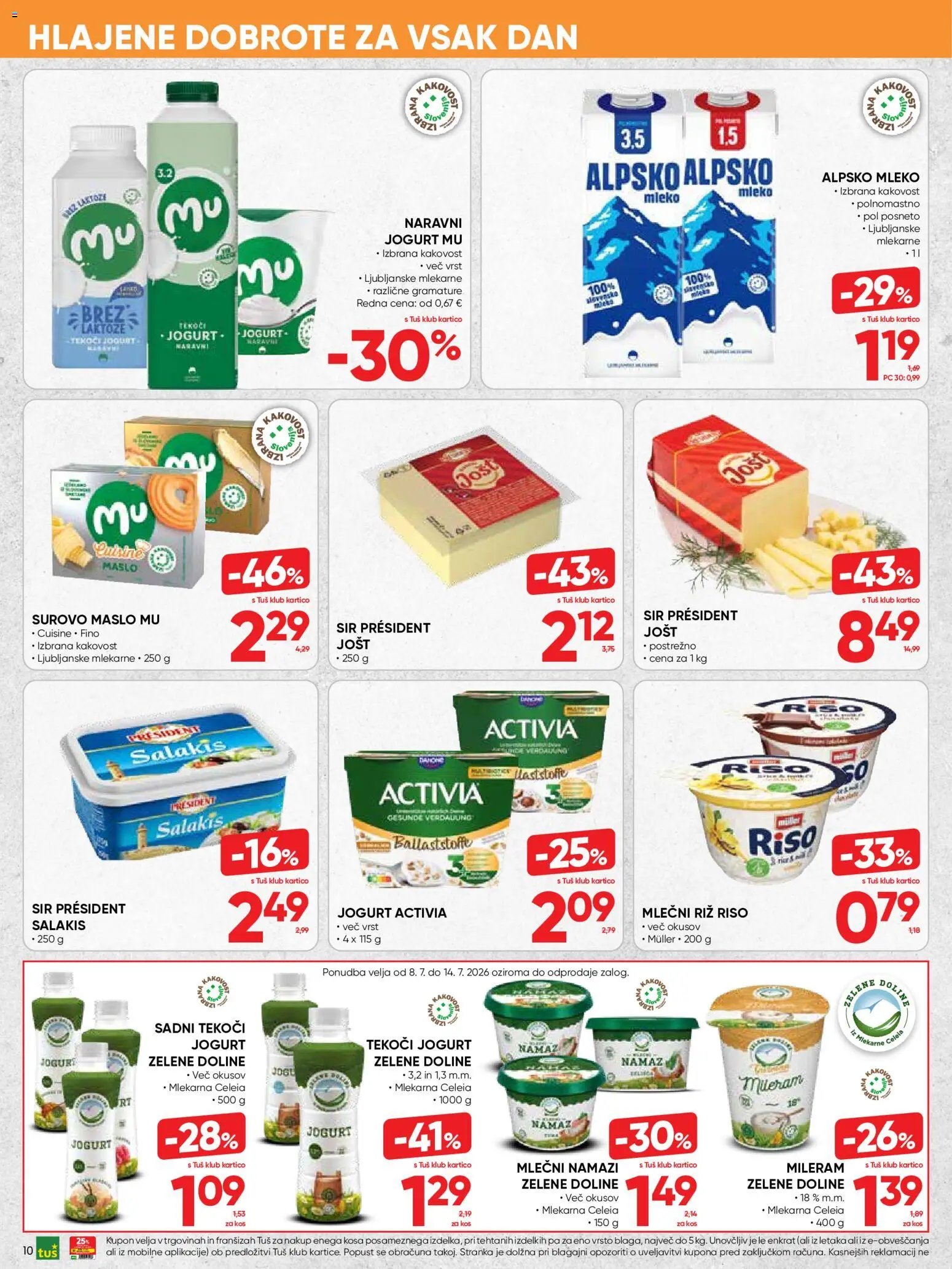 Tuš katalog