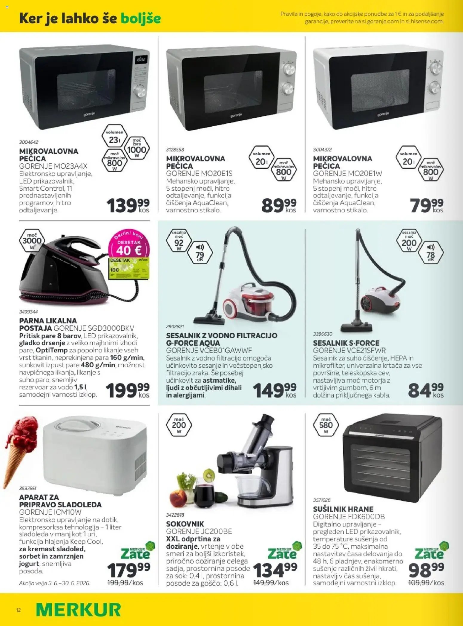 Merkur - Katalog