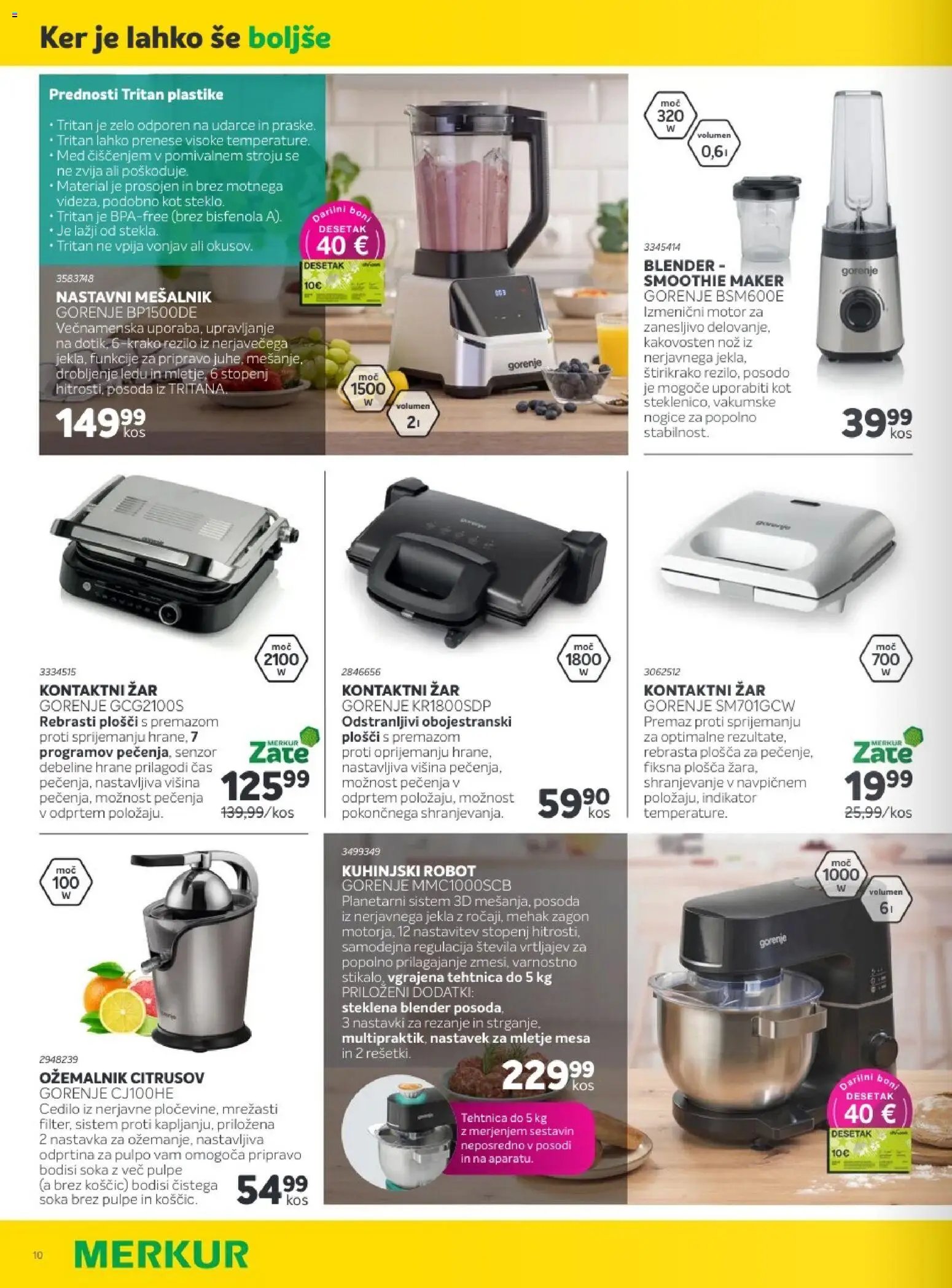 Merkur - Katalog