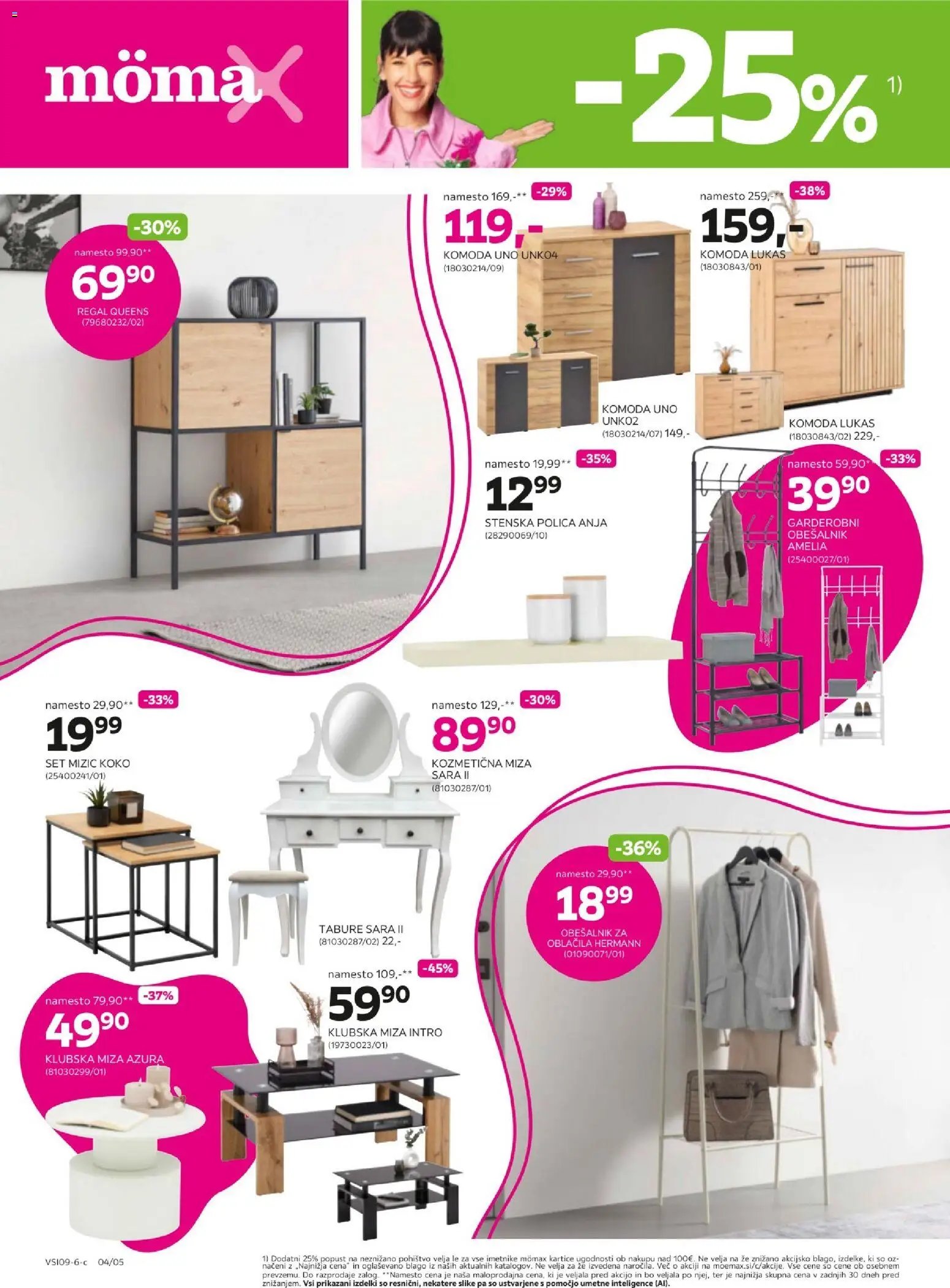 Mömax katalog na izbrano pohištvo