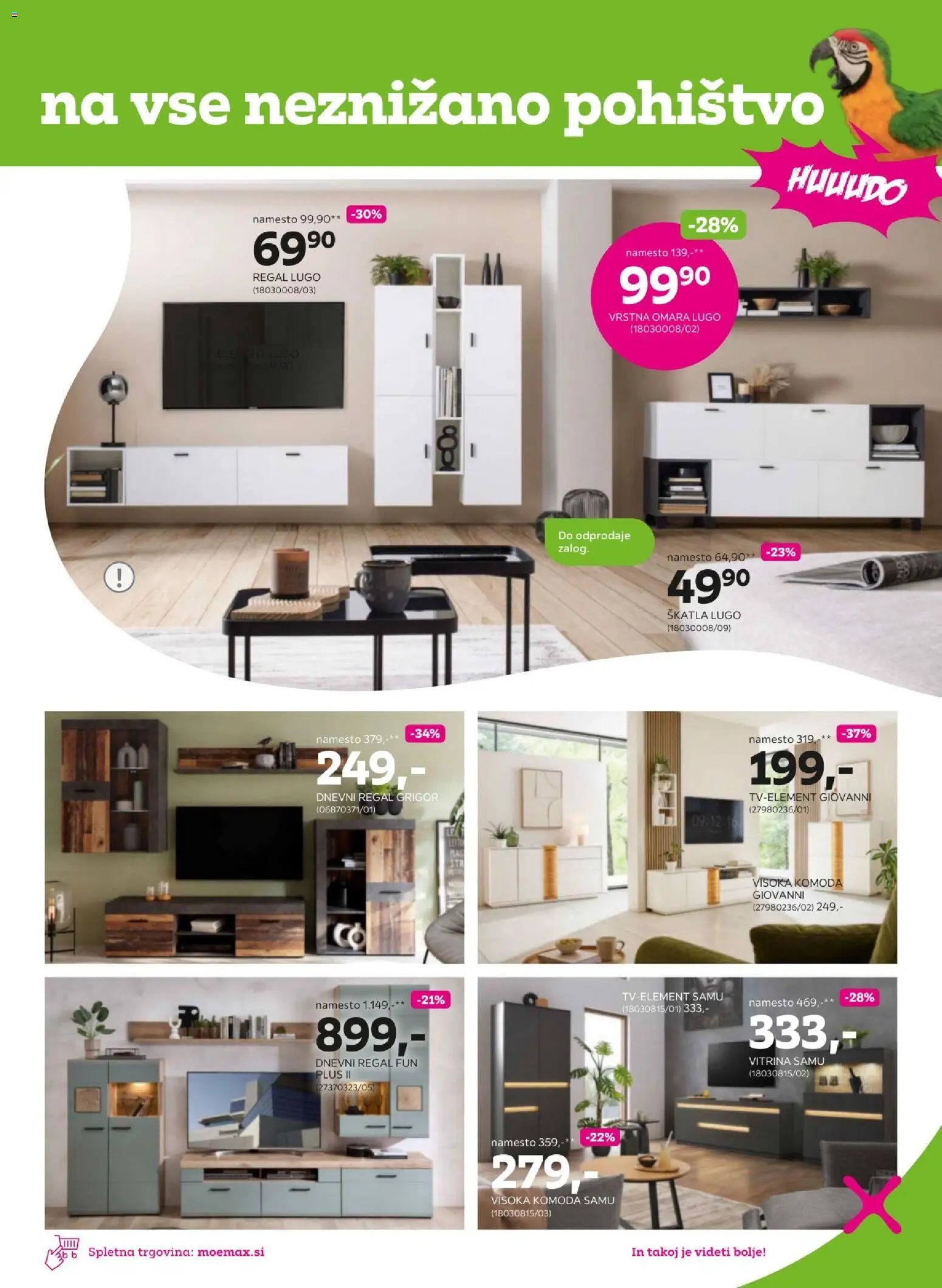 Mömax katalog na izbrano pohištvo