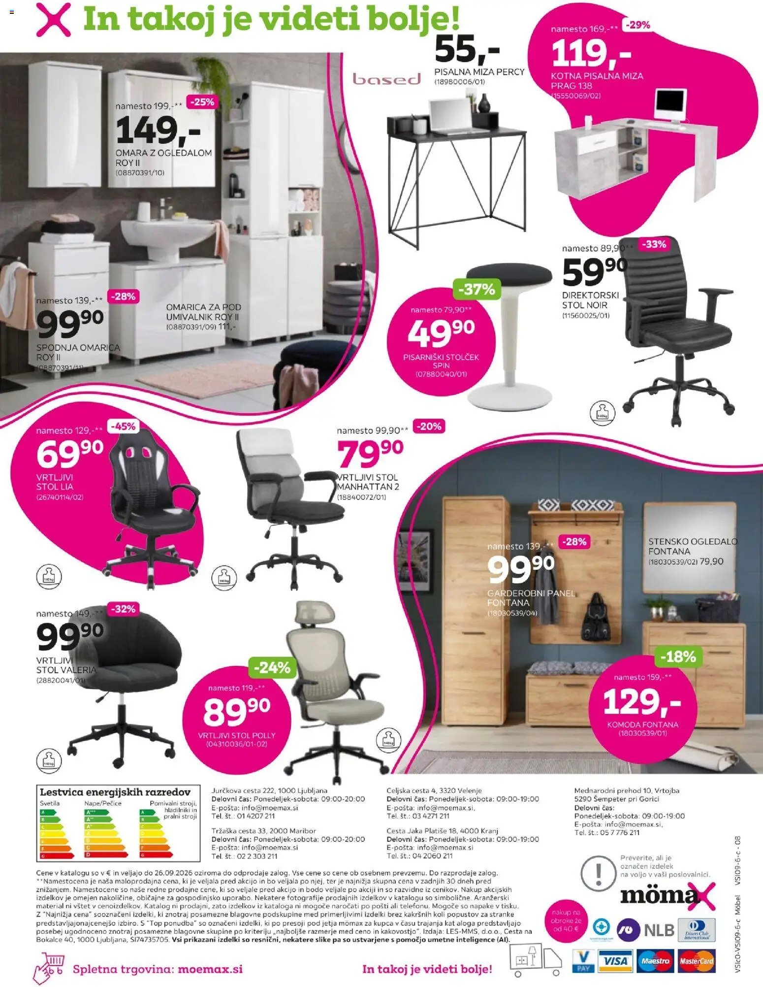Mömax katalog na izbrano pohištvo