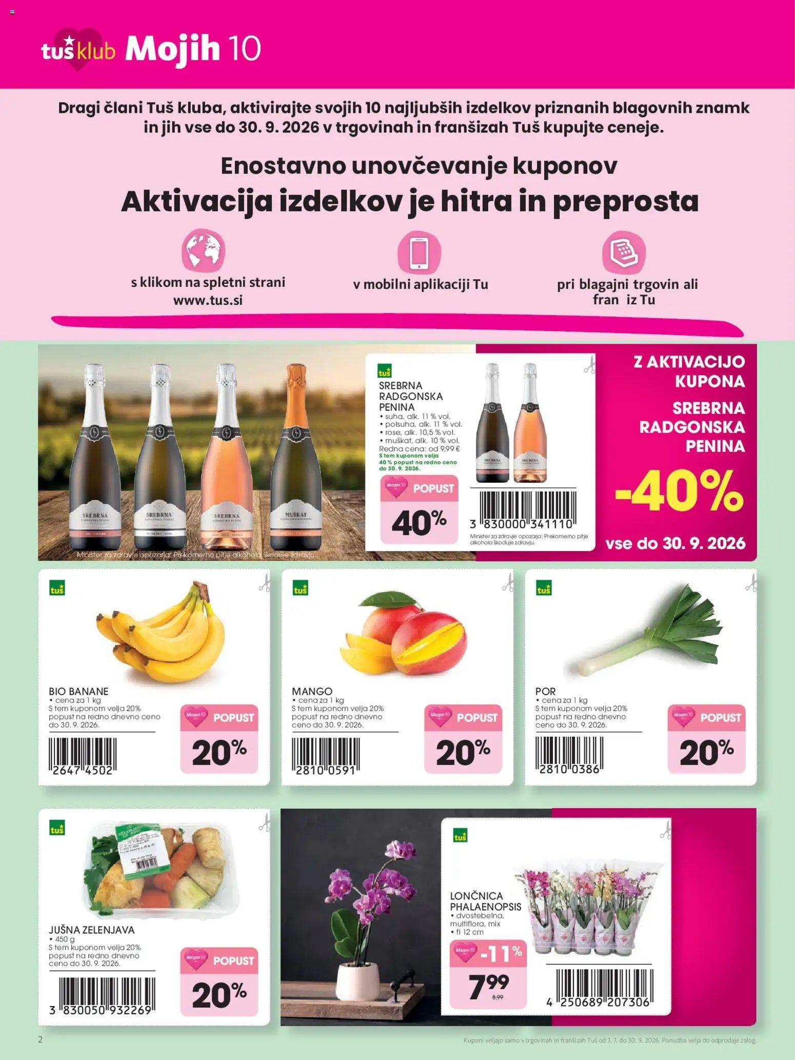 Tuš katalog