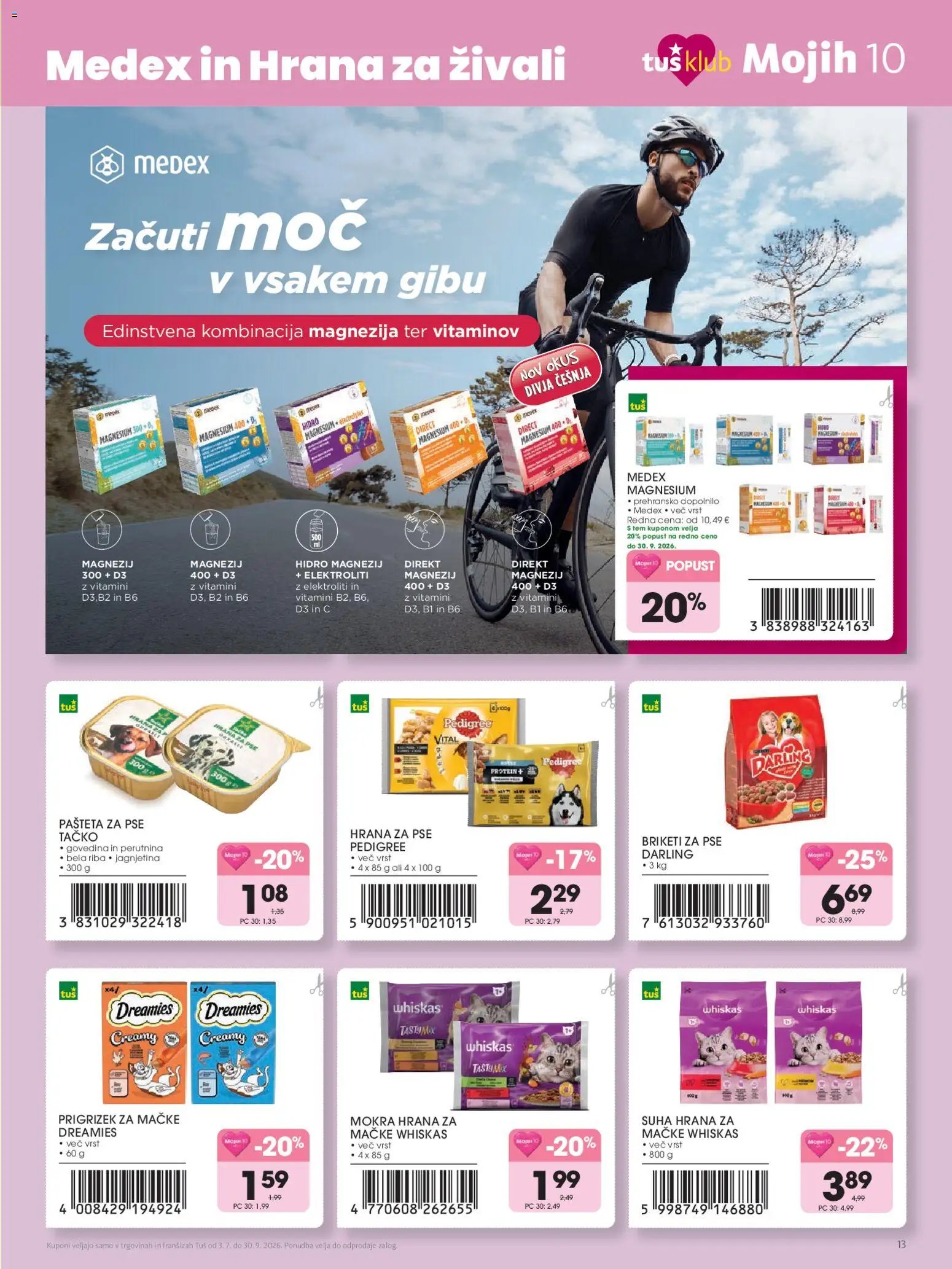 Tuš katalog