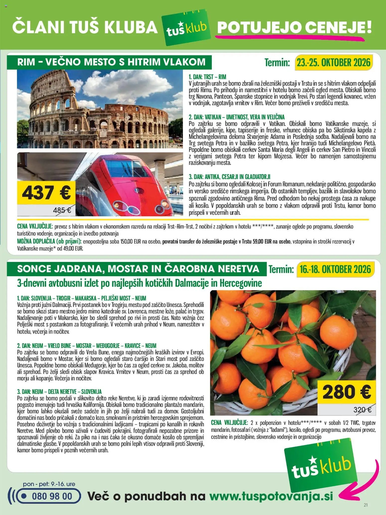 Tuš katalog