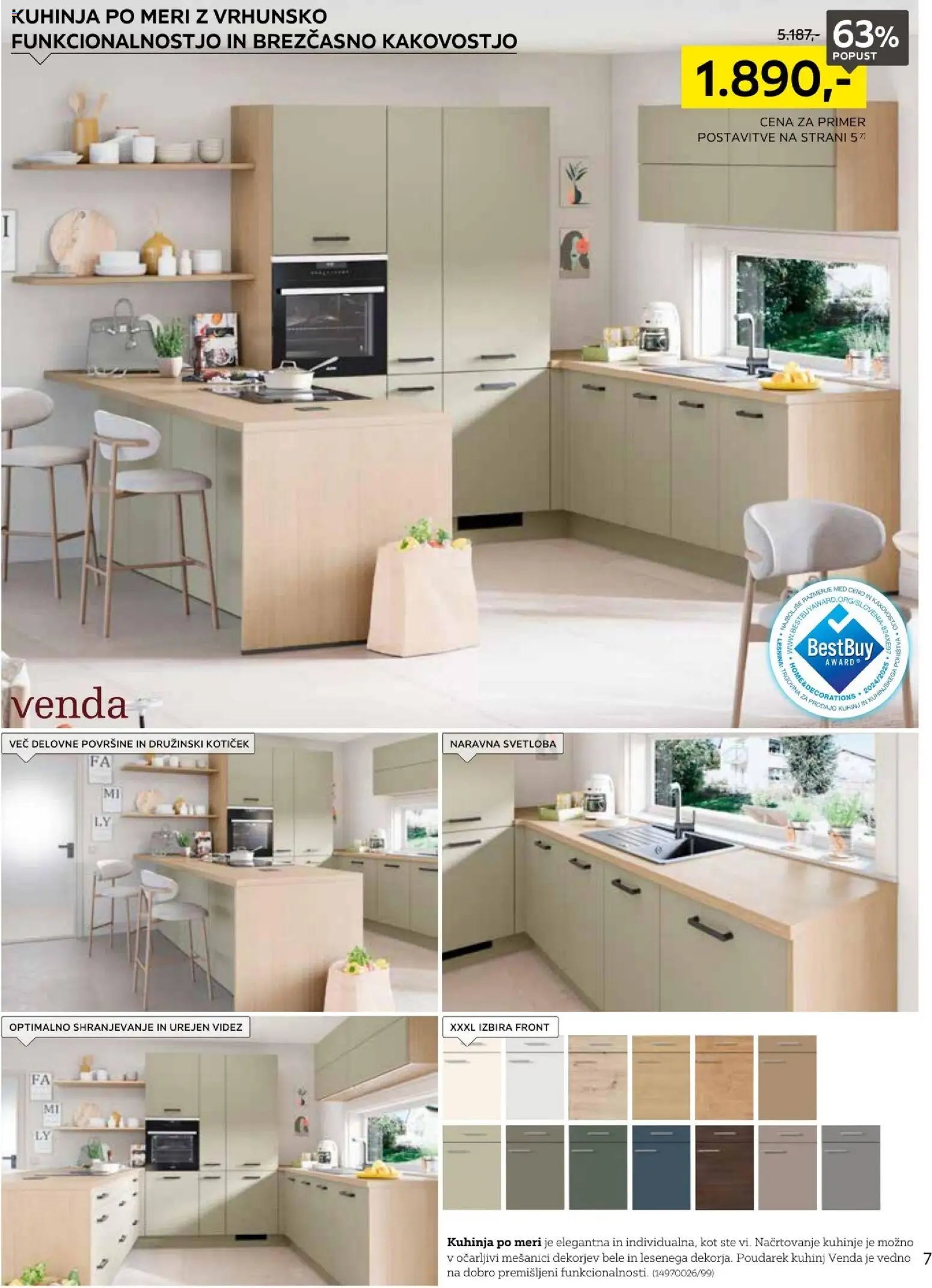 XXXL Lesnina katalog največja ponudba kuhinj (2026-02-17 - 2026-02-28)