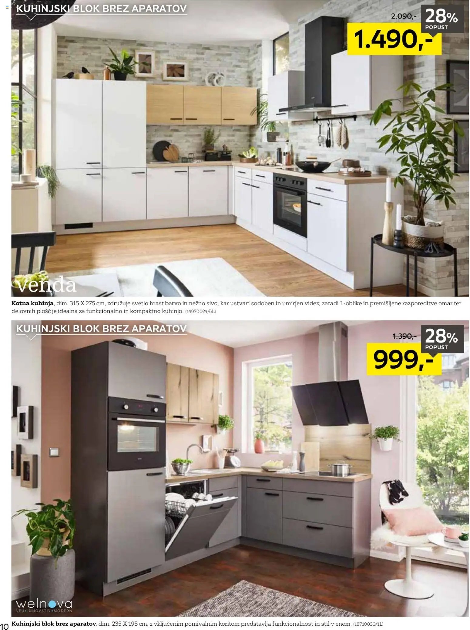 XXXL Lesnina katalog največja ponudba kuhinj (2026-02-17 - 2026-02-28)