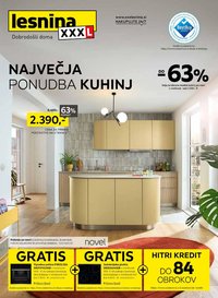 XXXL Lesnina katalog največja ponudba kuhinj (2026-02-17 - 2026-02-28)