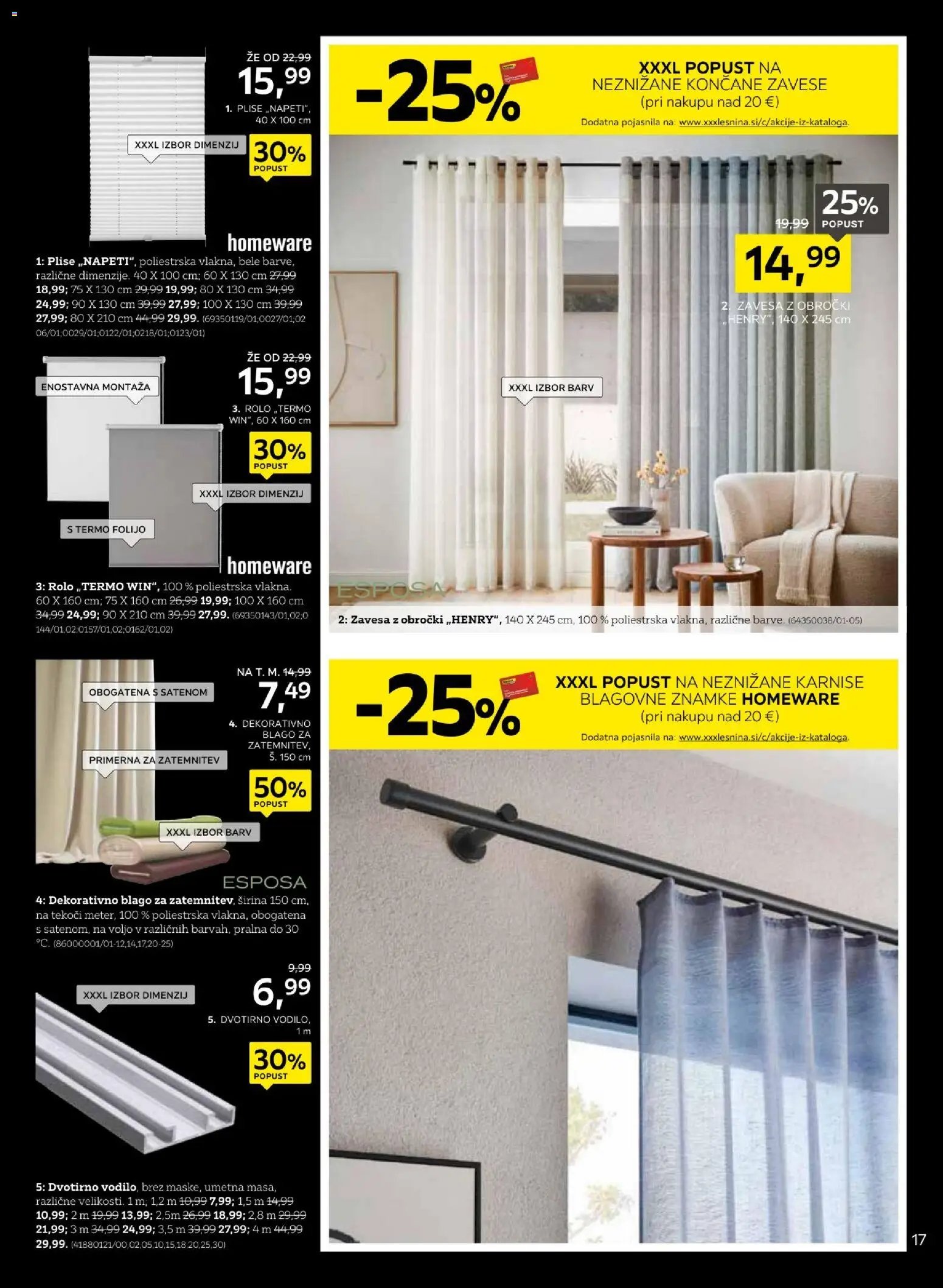 XXXL Lesnina - Black friday (2025-11-17 - 2025-11-22)