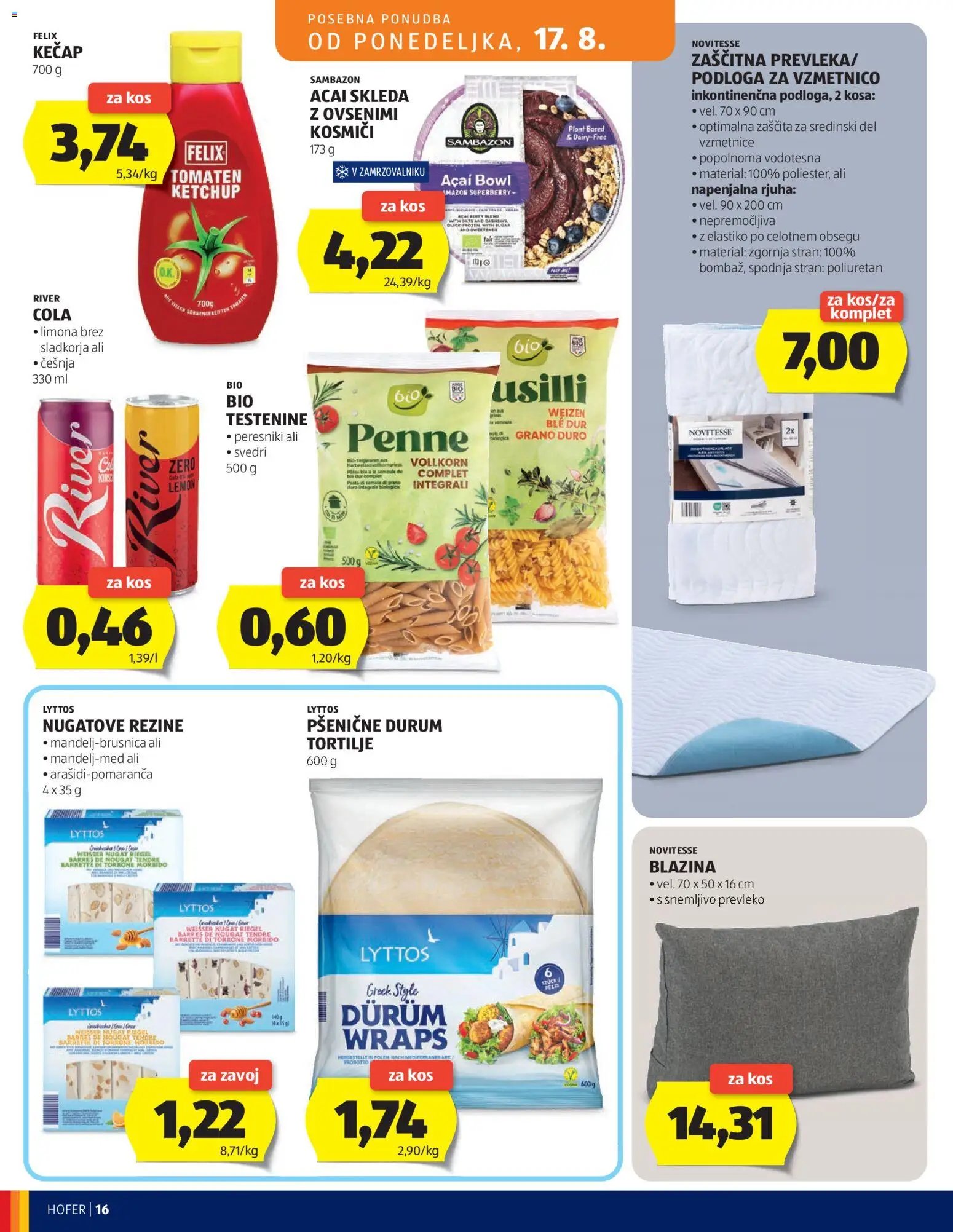 Hofer katalog