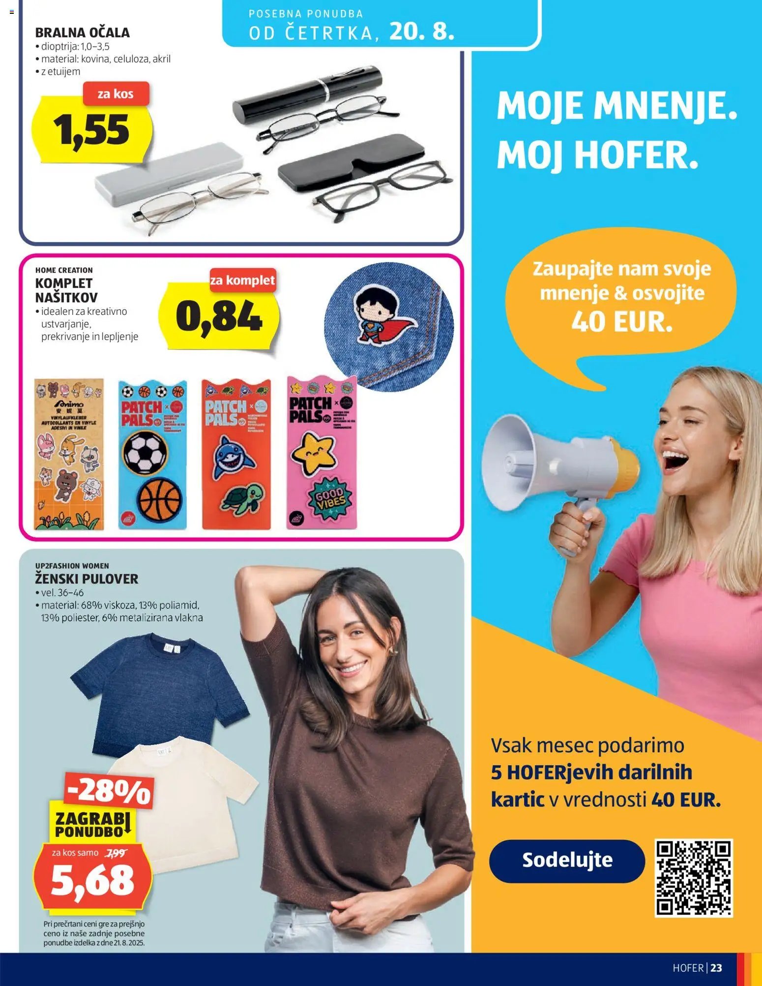 Hofer katalog