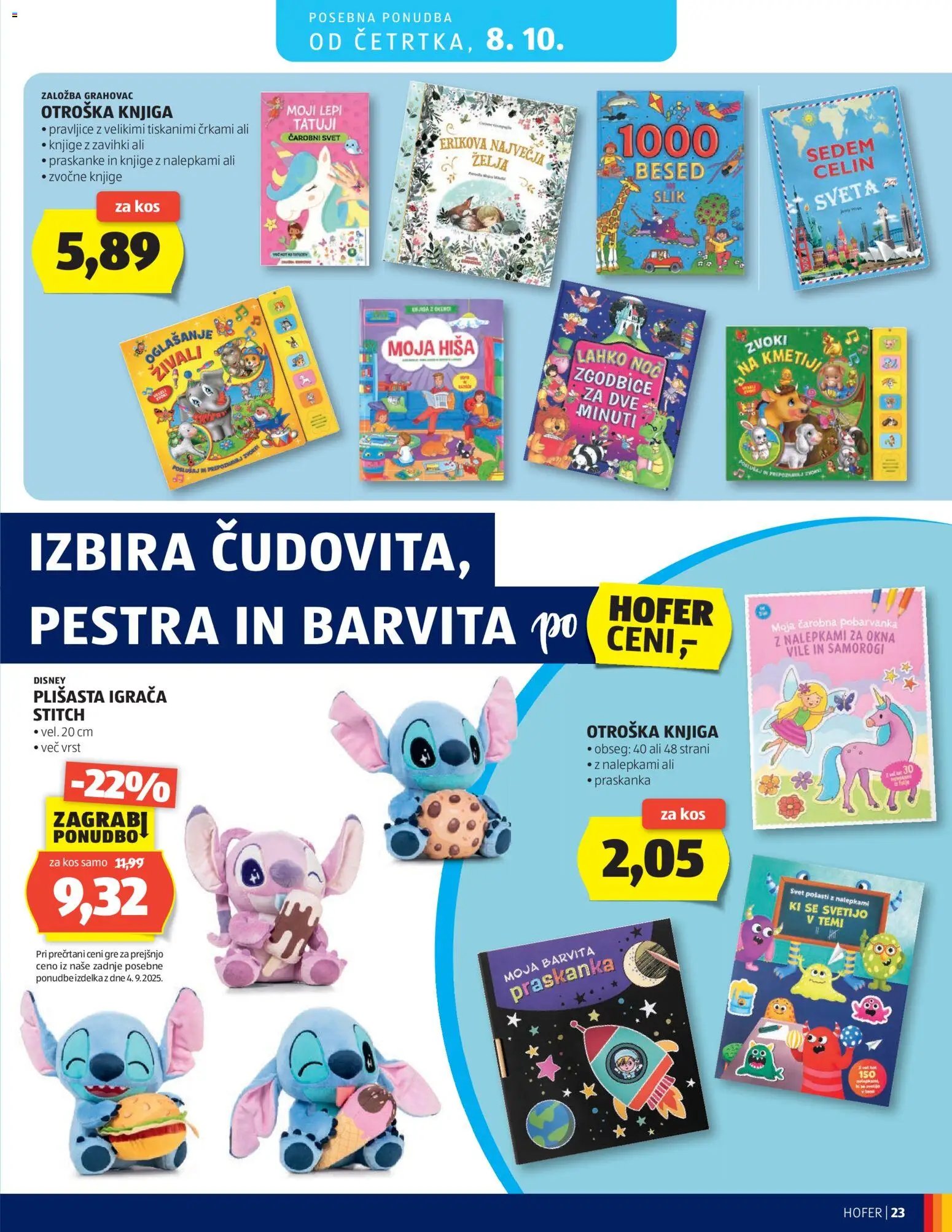 Hofer katalog