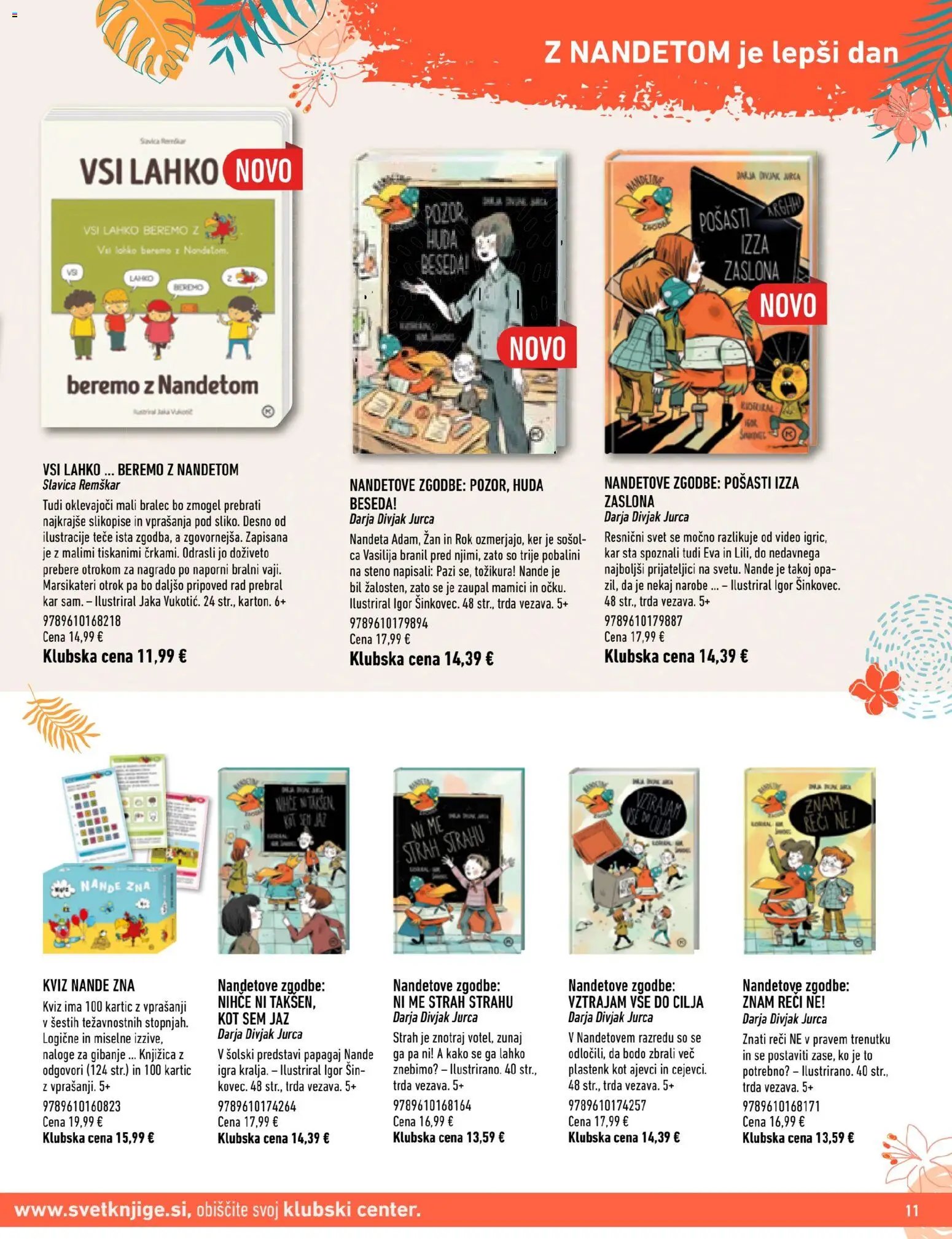 Svet knjige katalog september