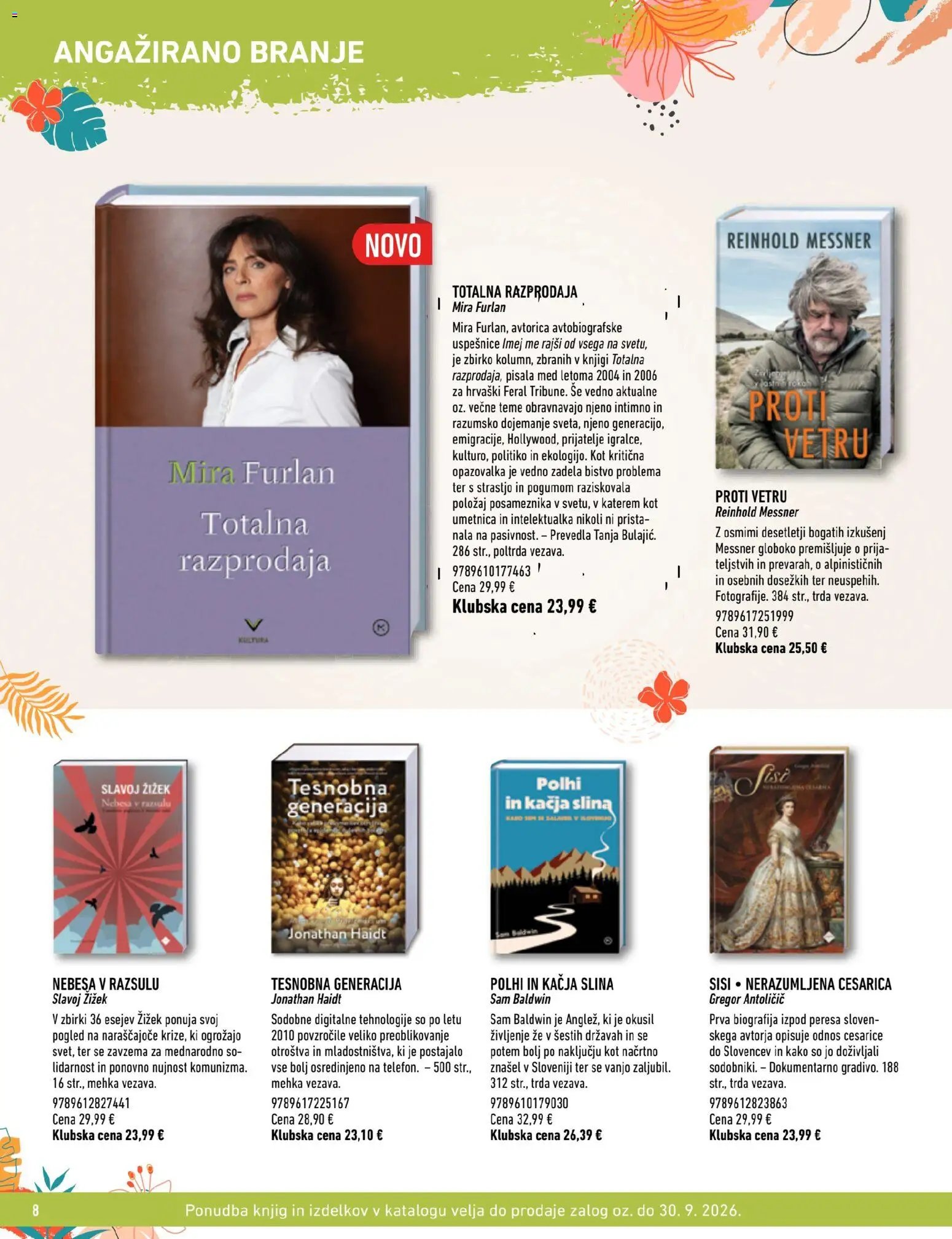 Svet knjige katalog september