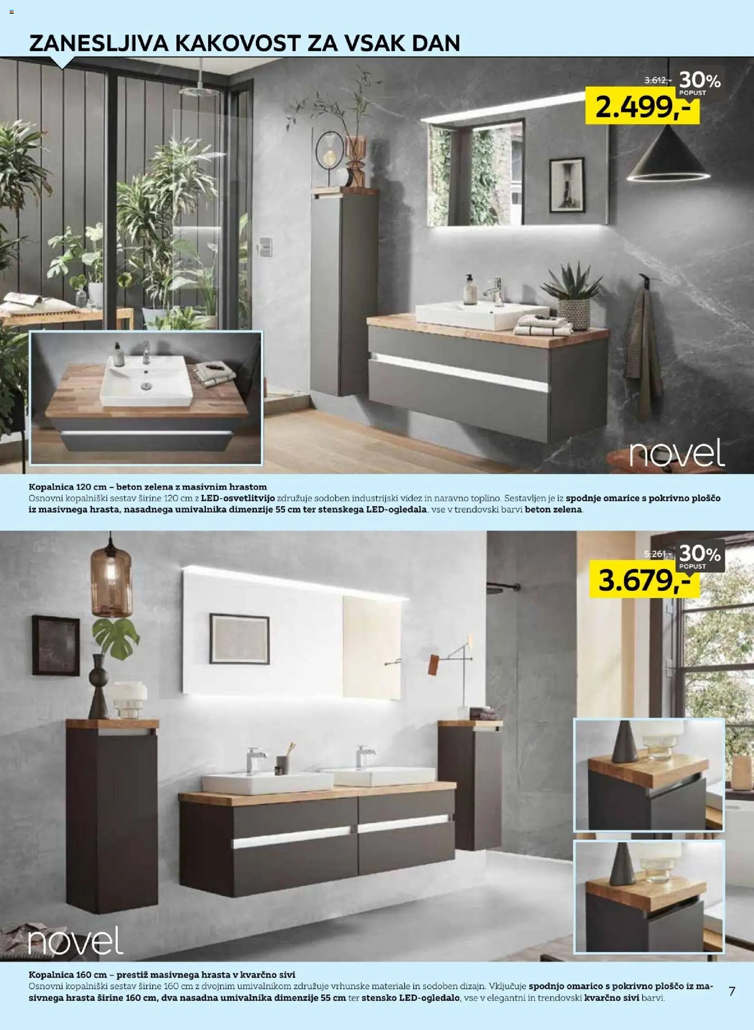 XXXL Lesnina katalog trendi kopalnic (2026-02-02 - 2026-02-14)