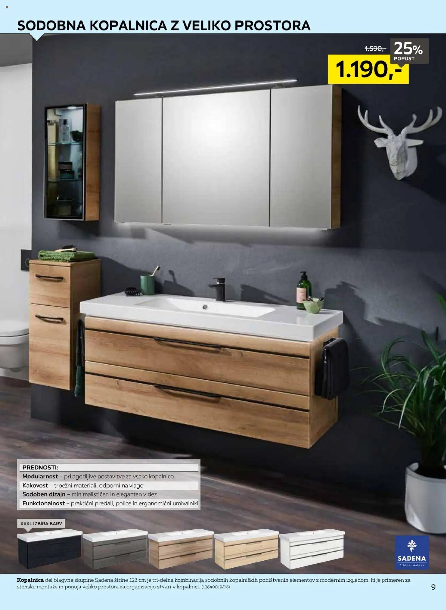 XXXL Lesnina katalog trendi kopalnic (2026-02-02 - 2026-02-14)