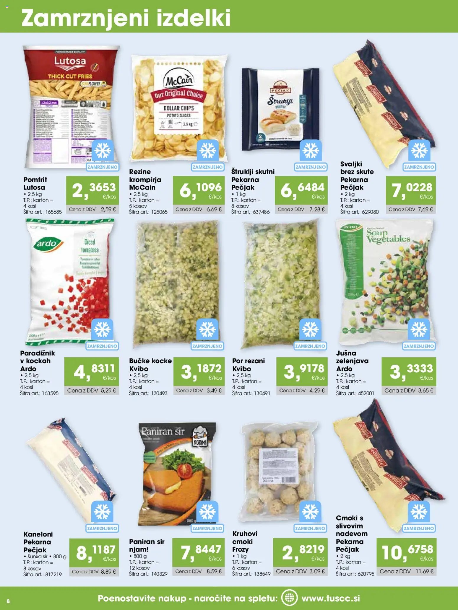 Tuš katalog cash&carry gostinec