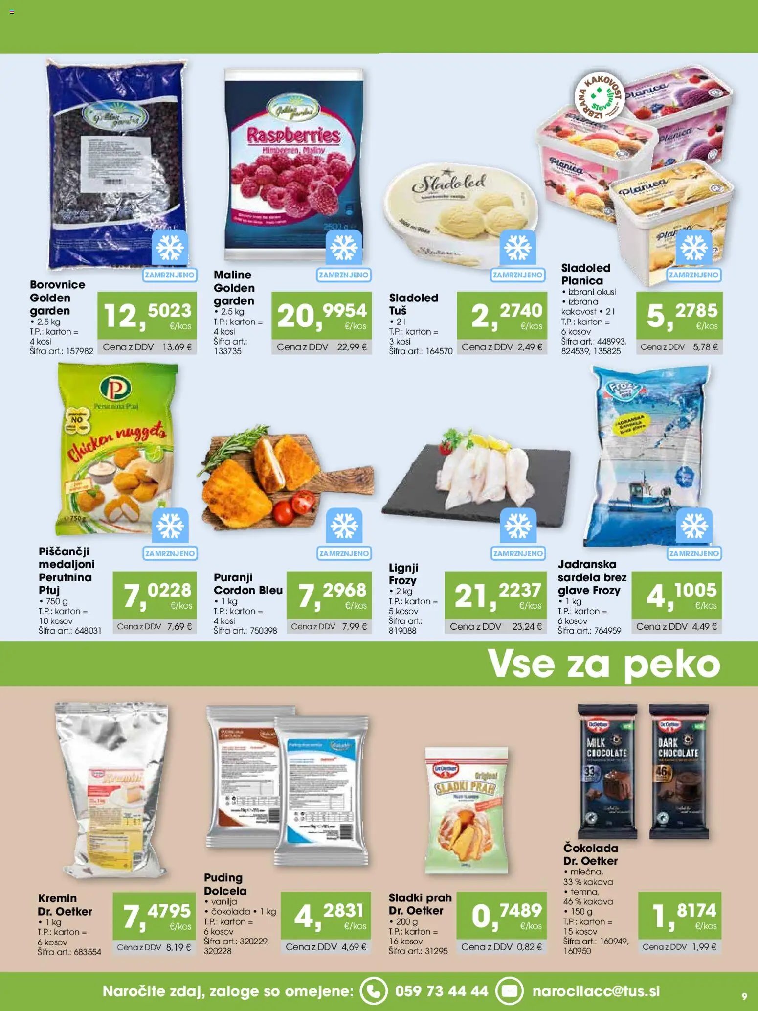 Tuš katalog cash&carry gostinec