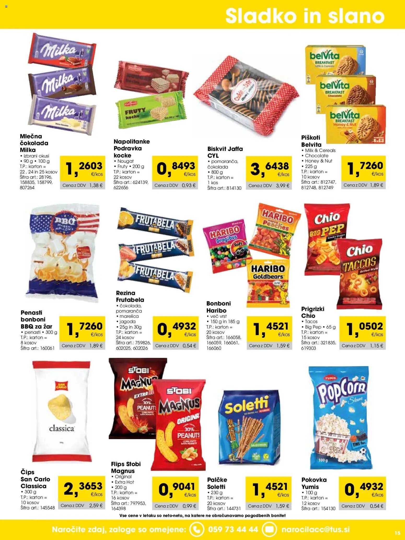 Tuš katalog cash&carry trgovec