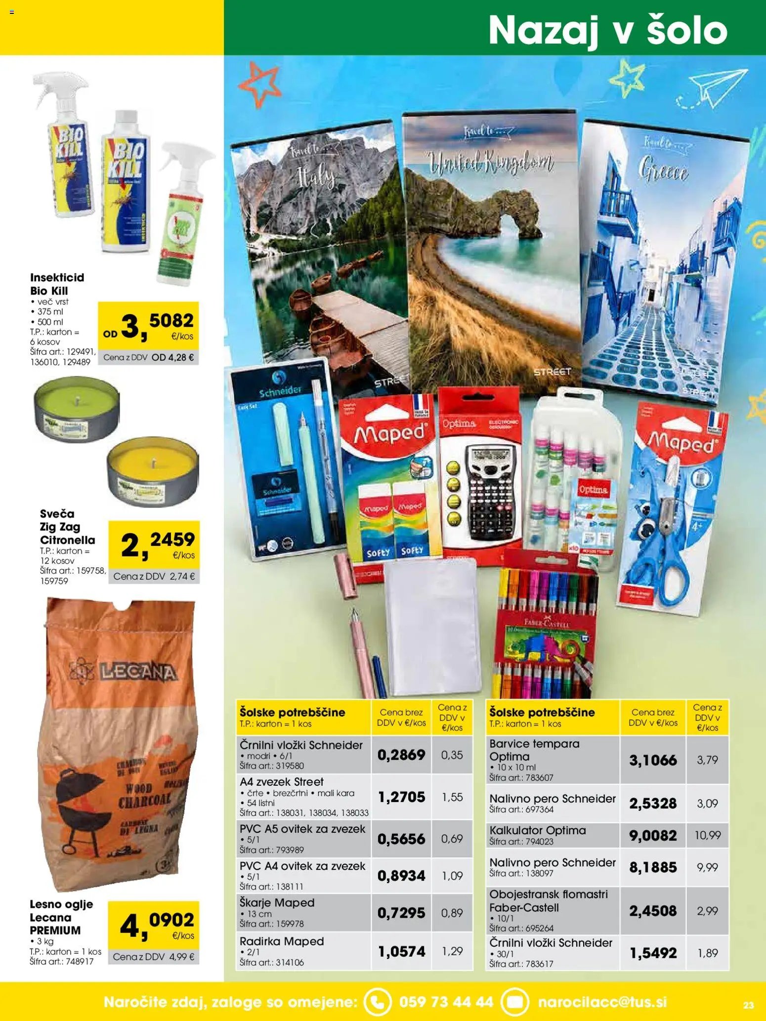Tuš katalog cash&carry trgovec