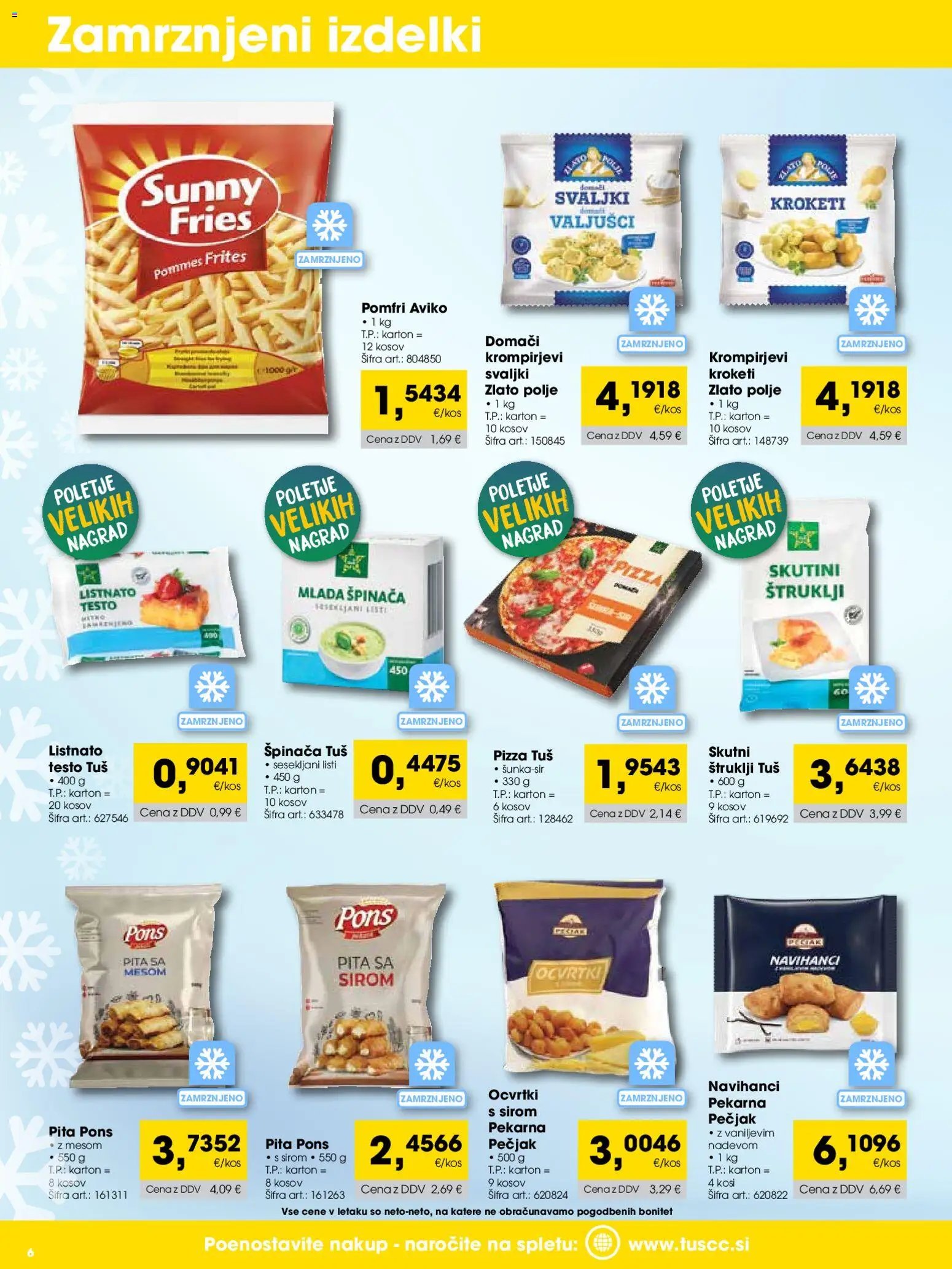 Tuš katalog cash&carry trgovec