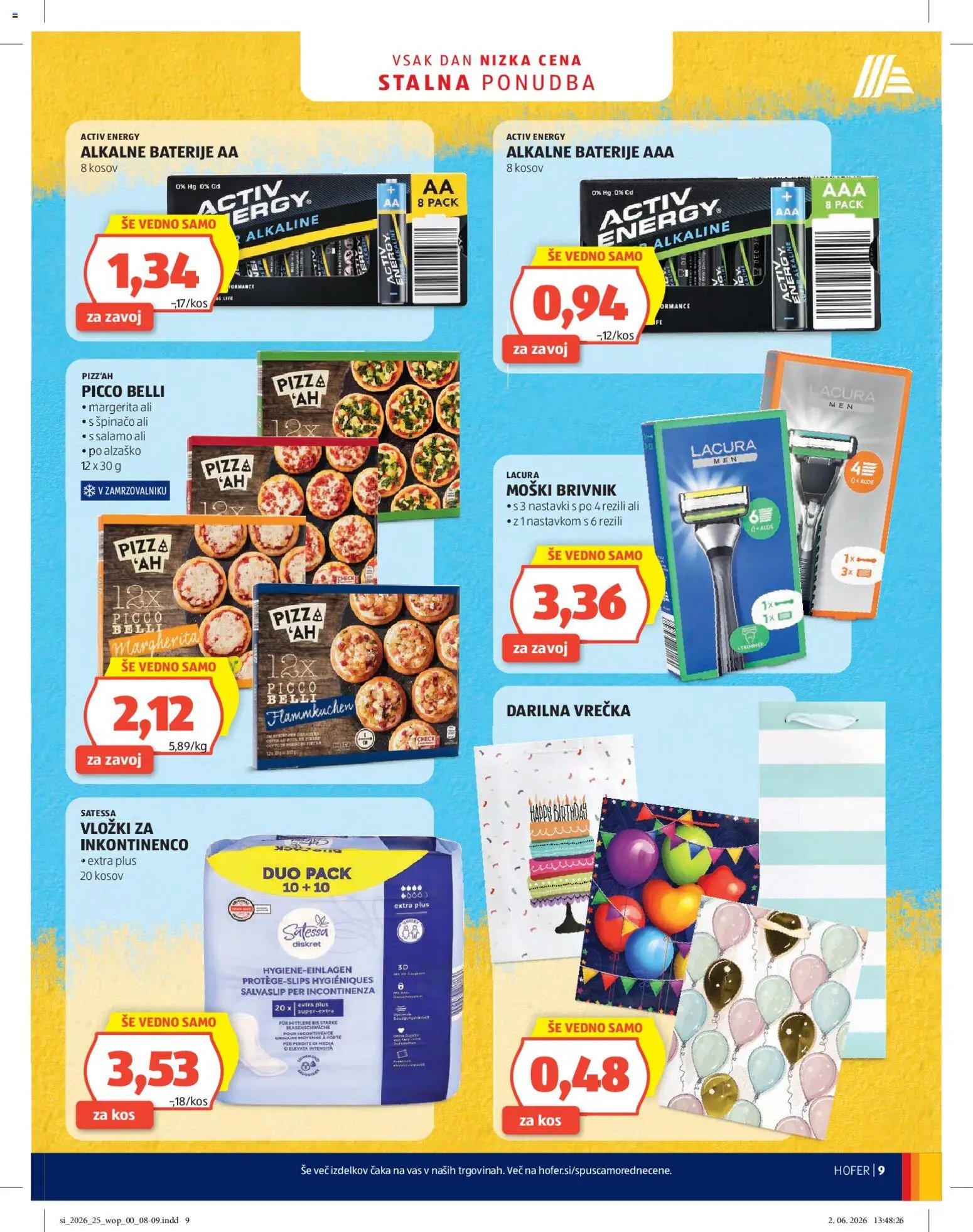 Hofer katalog
