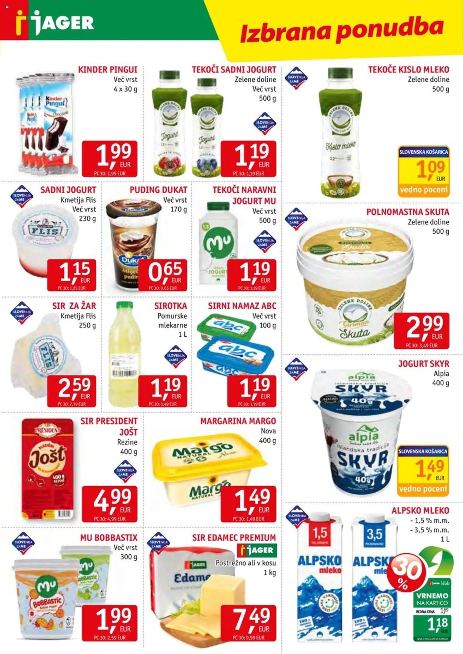 Jager katalog