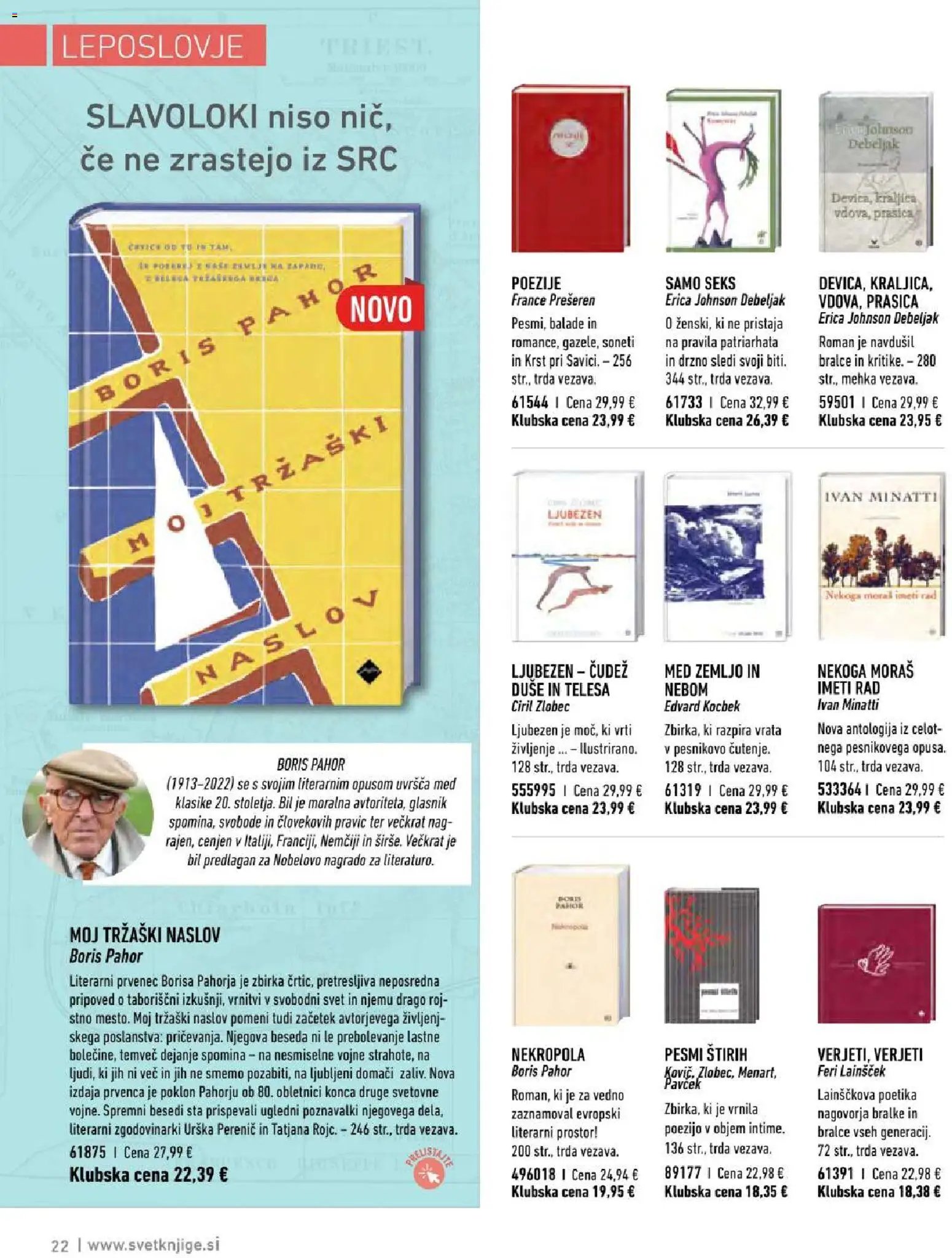 Svet knjige katalog