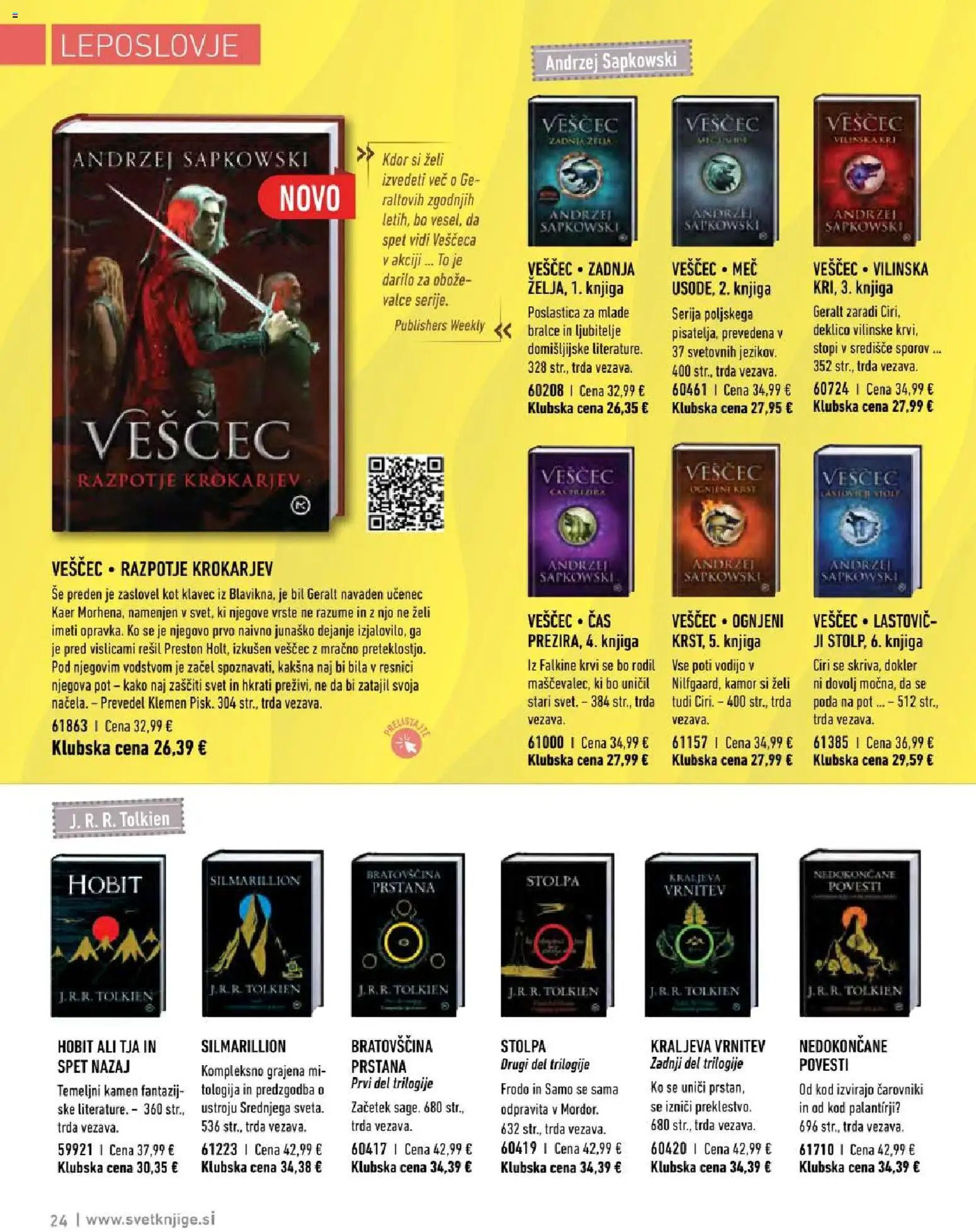 Svet knjige katalog