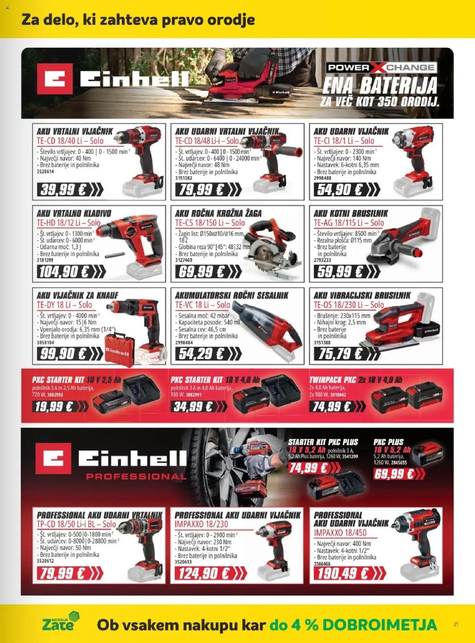 Merkur katalog