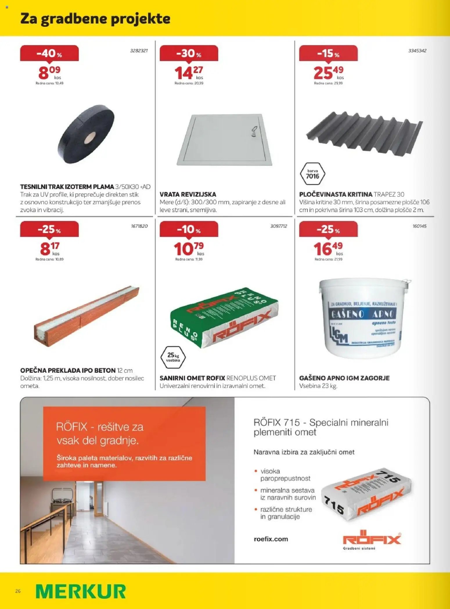 Merkur katalog