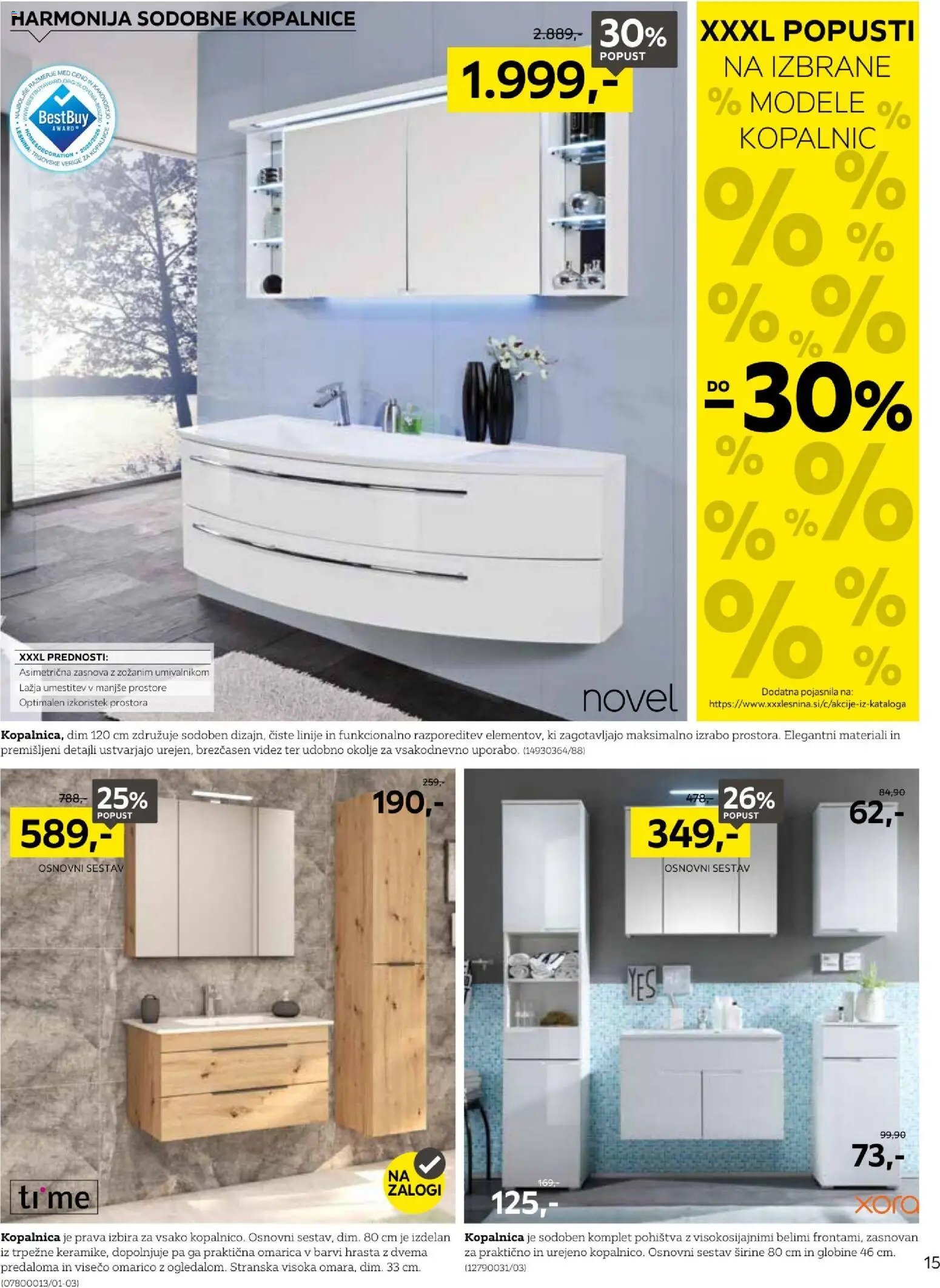 XXXL Lesnina katalog začetek novega poglavja