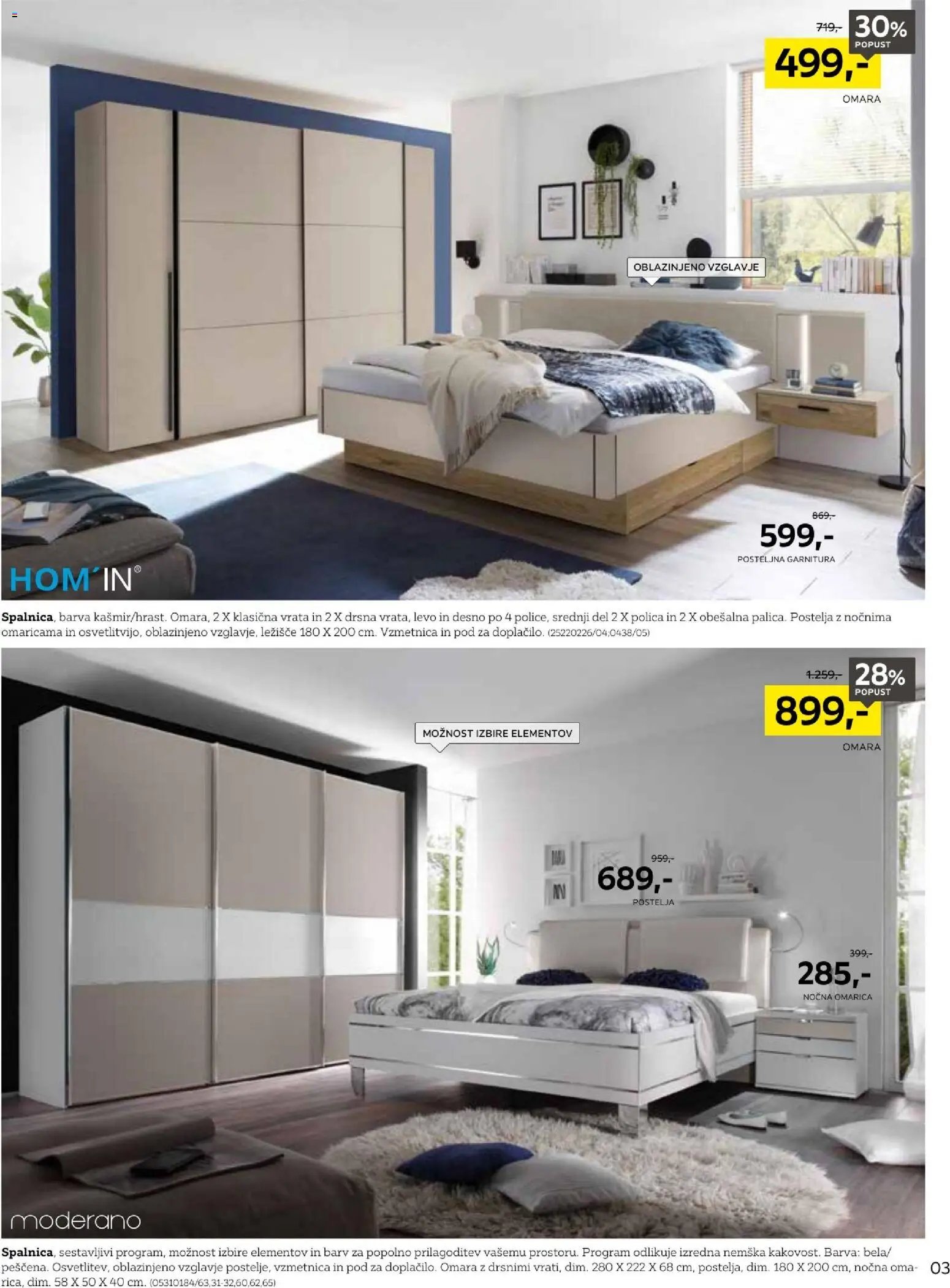 XXXL Lesnina katalog začetek novega poglavja