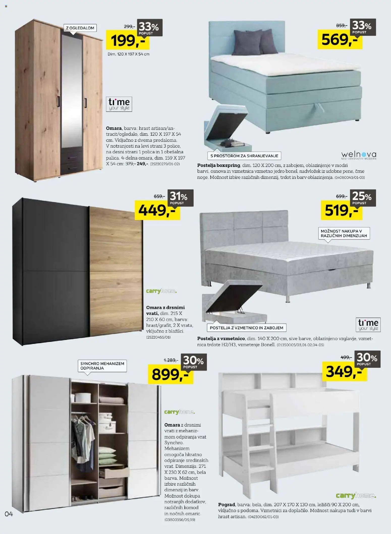 XXXL Lesnina katalog začetek novega poglavja