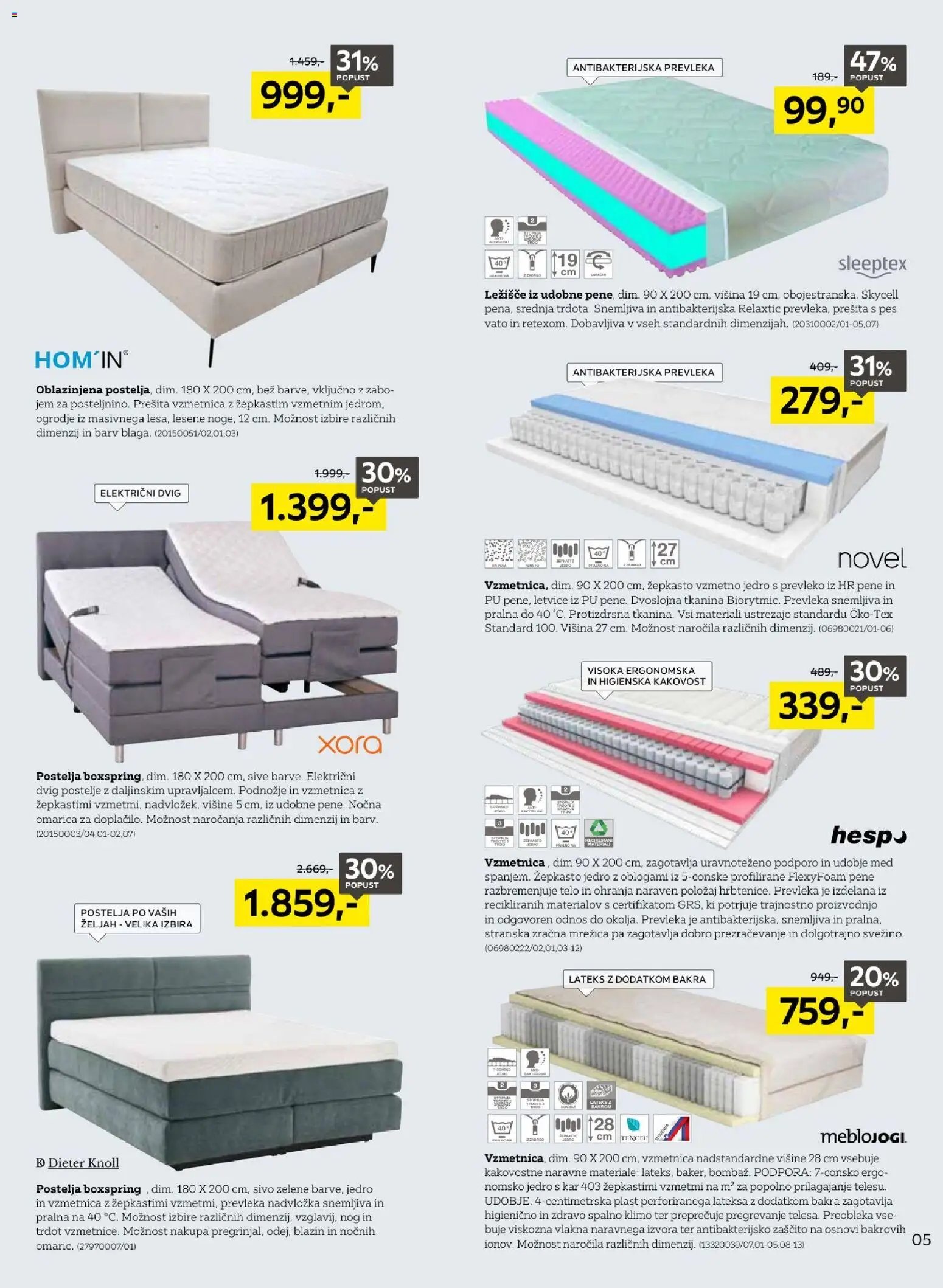 XXXL Lesnina katalog začetek novega poglavja
