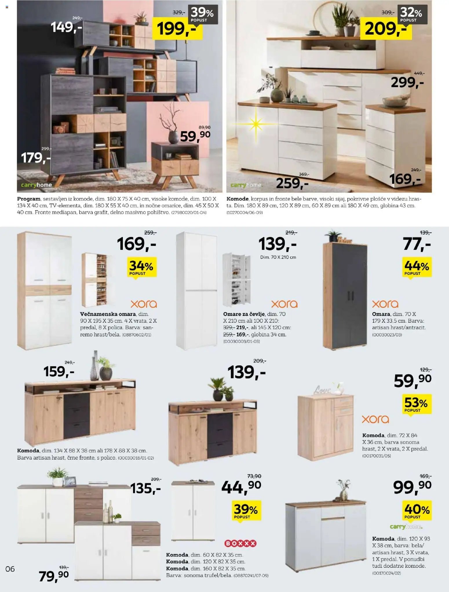 XXXL Lesnina katalog začetek novega poglavja