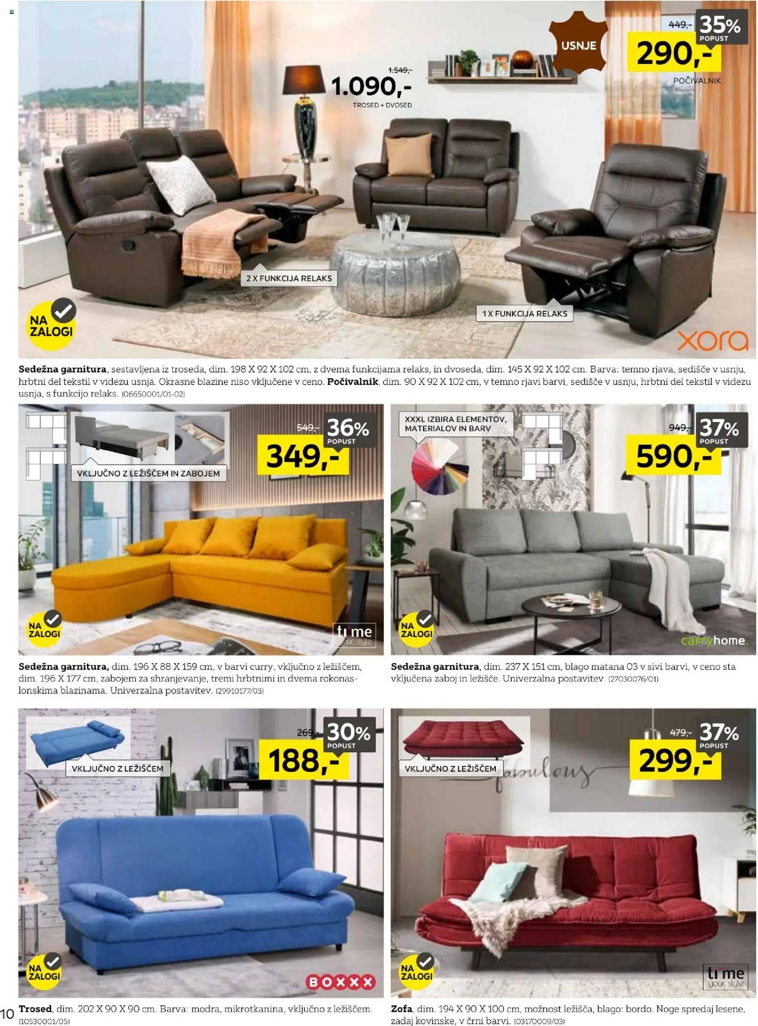 XXXL Lesnina katalog začetek novega poglavja