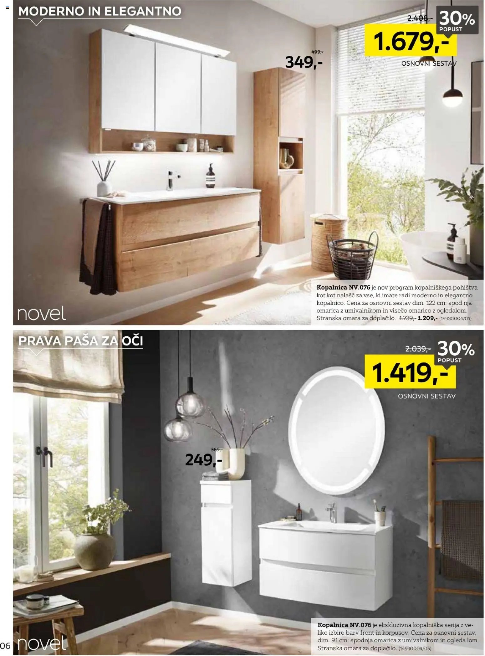 XXXL Lesnina katalog izbor kopalnic (2026-05-04 - 2026-05-16)
