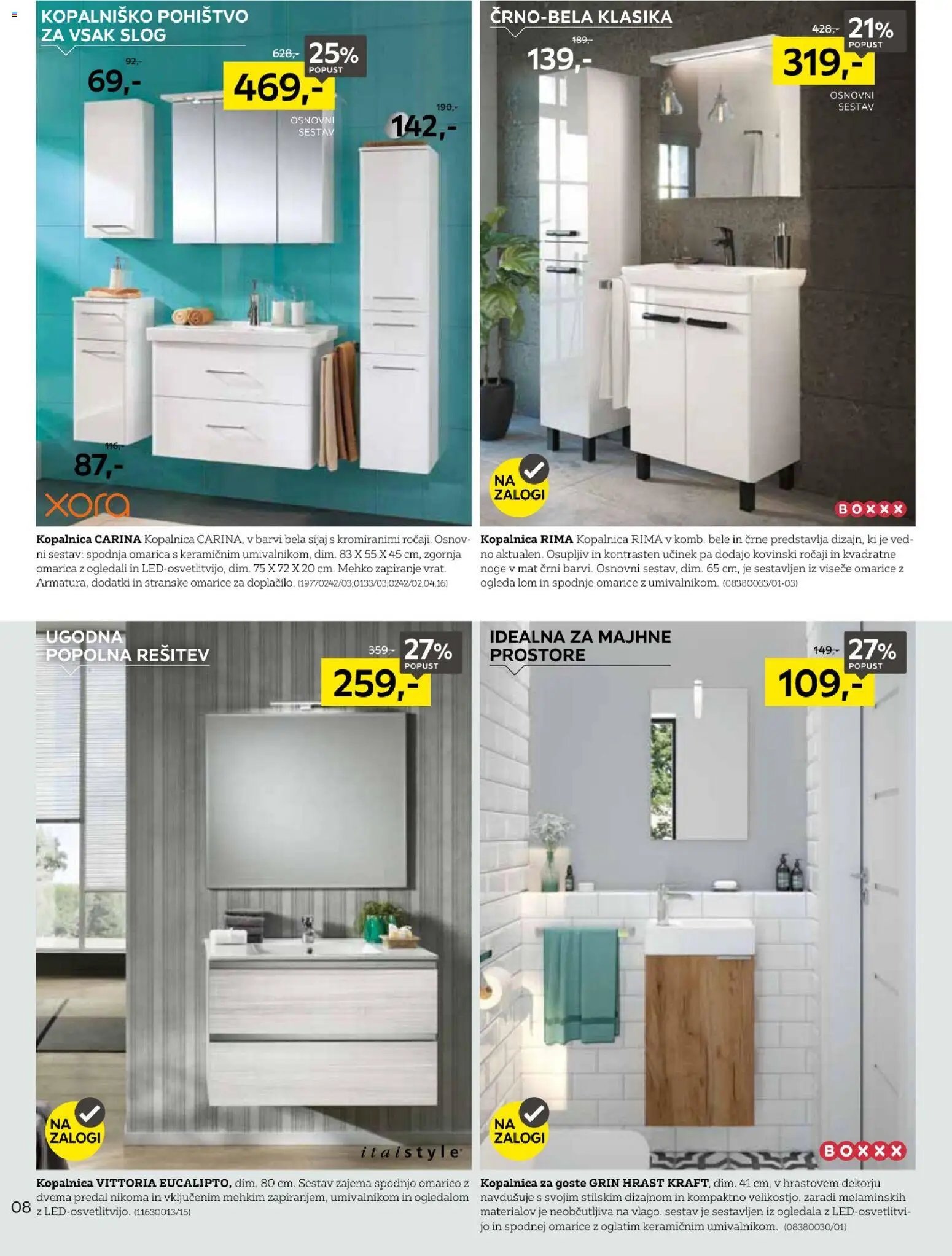 XXXL Lesnina katalog izbor kopalnic (2026-05-04 - 2026-05-16)