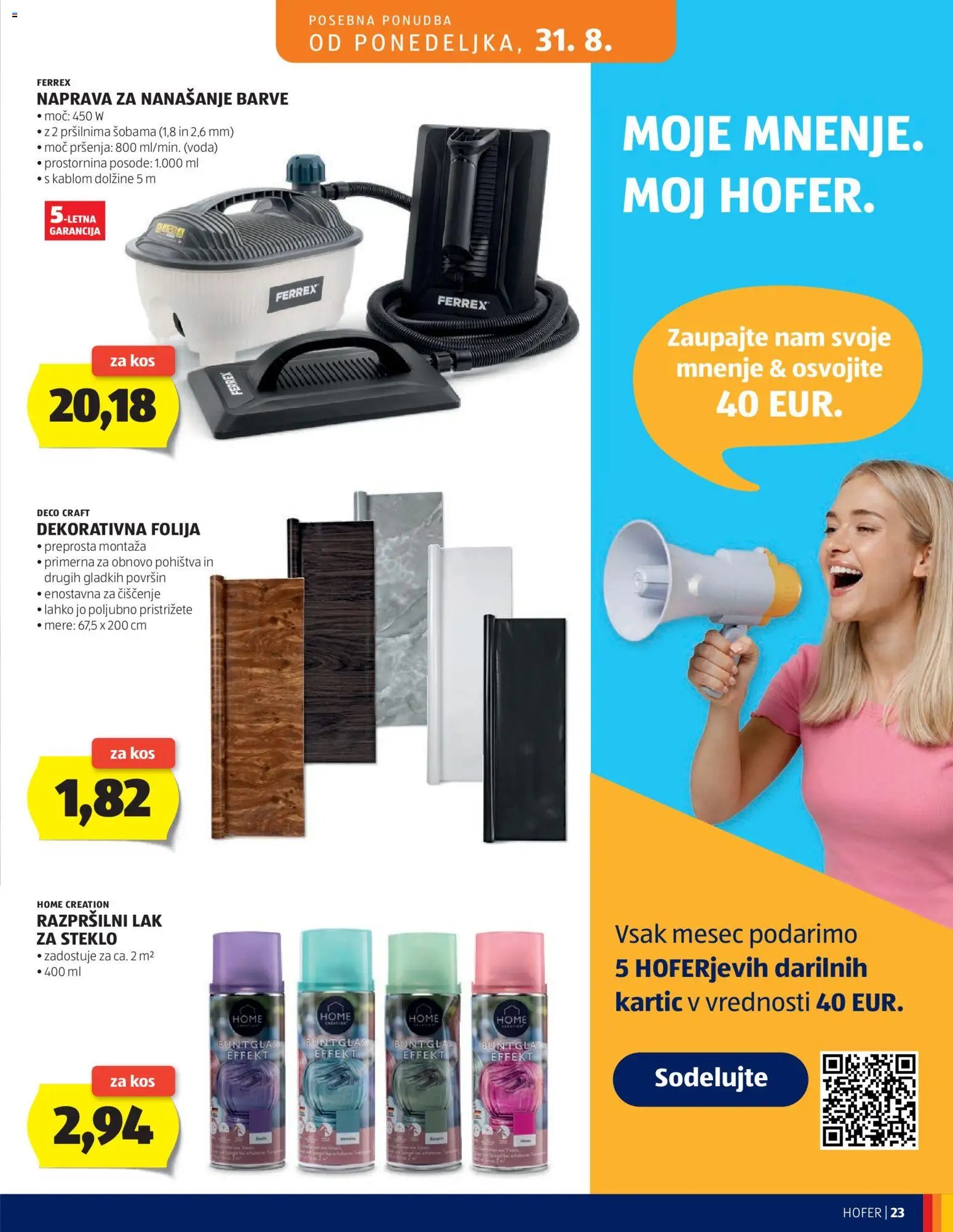 Hofer katalog