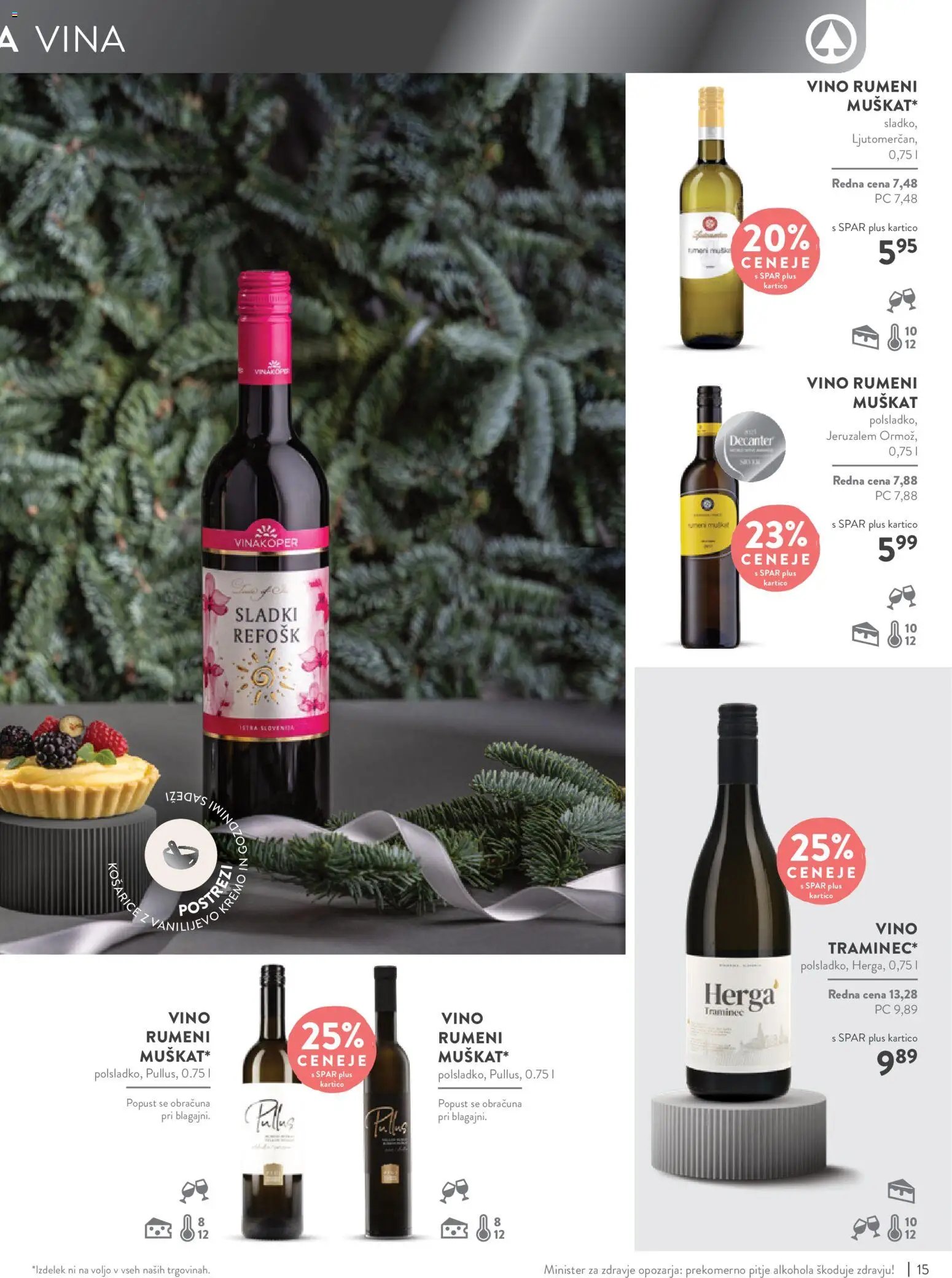 Spar katalog vino
