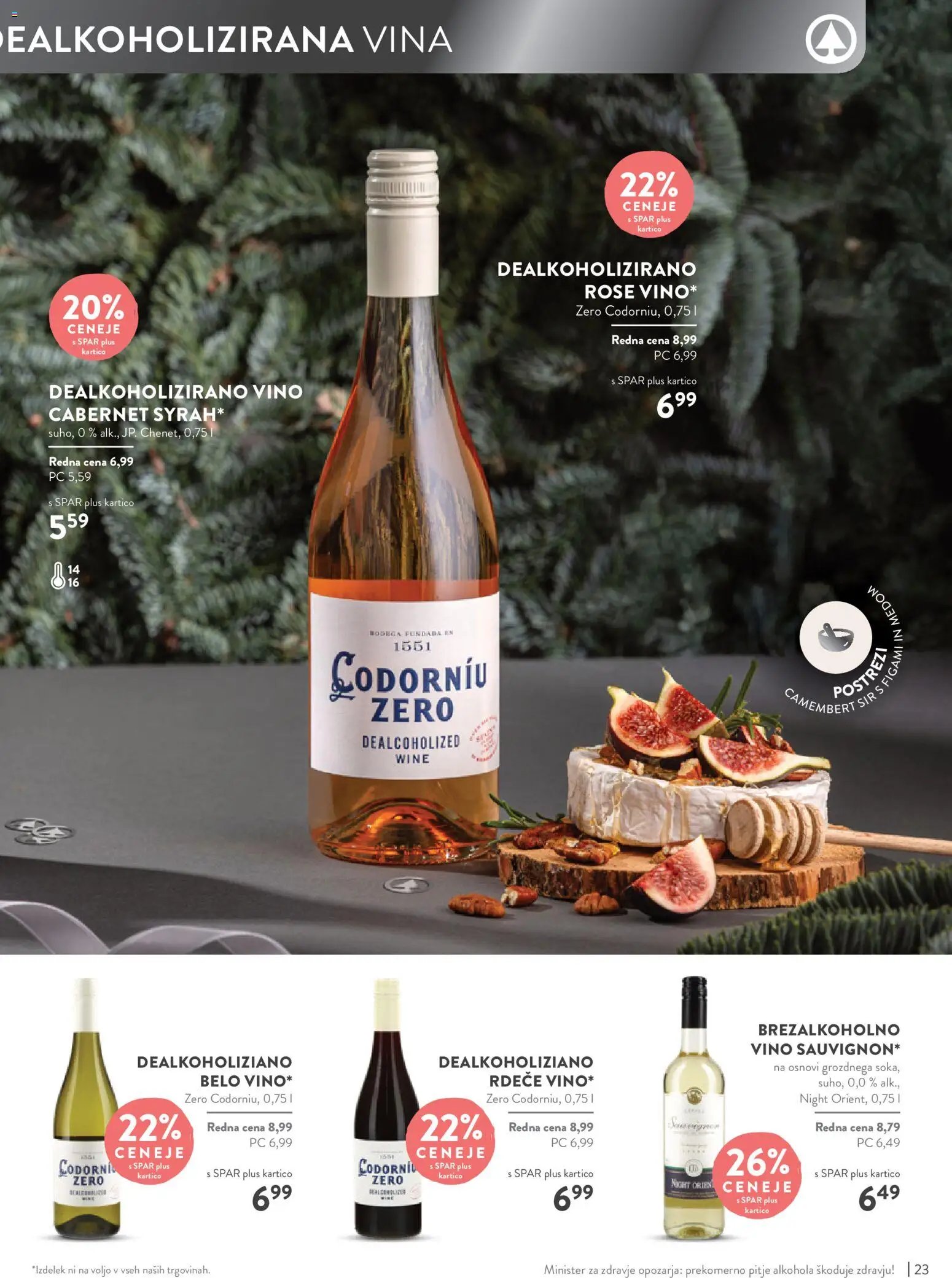 Spar katalog vino