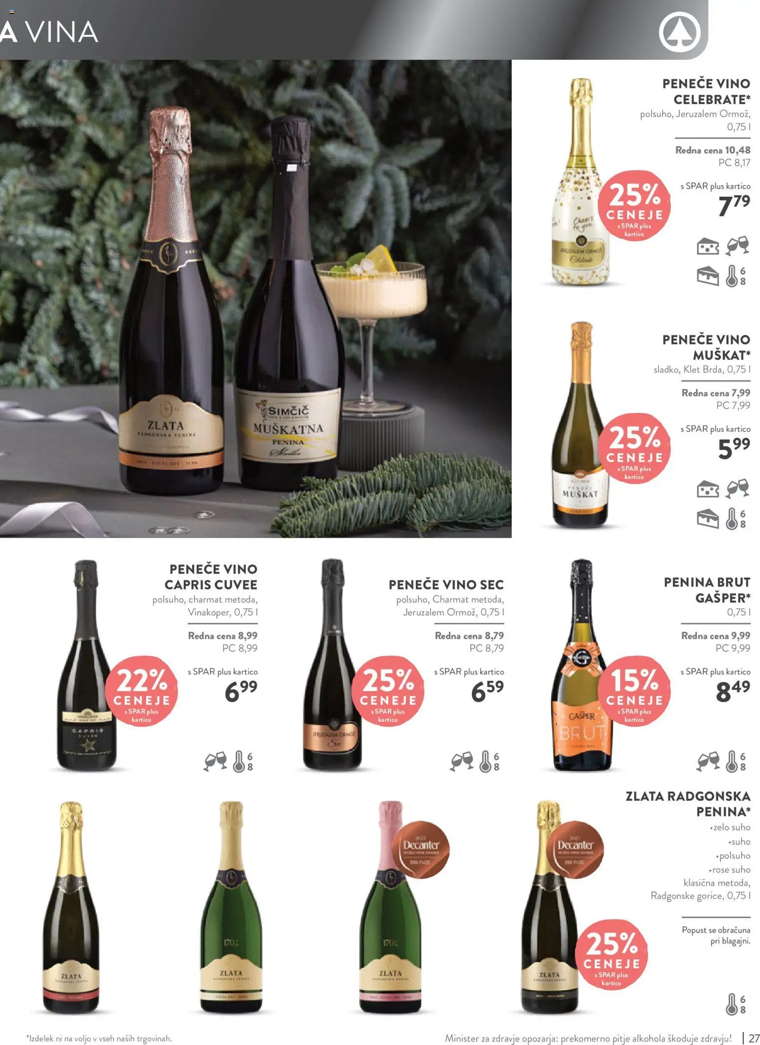 Spar katalog vino