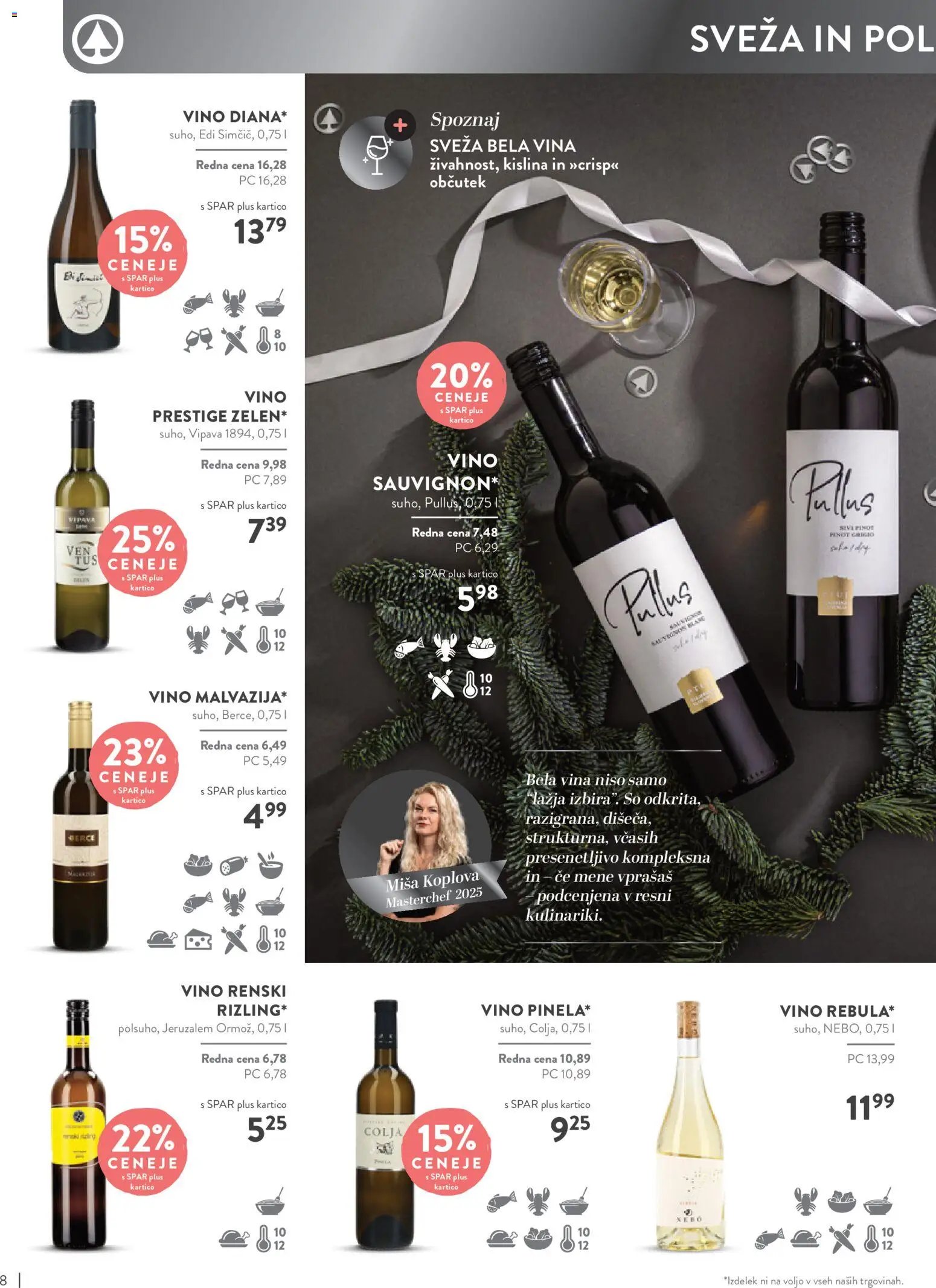 Spar katalog vino