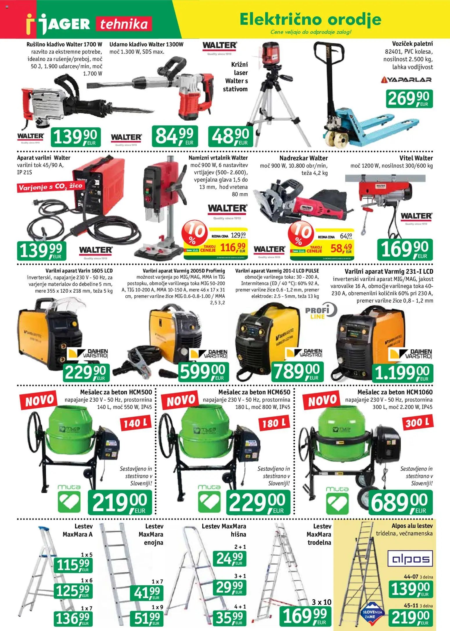 Jager katalog tehnika