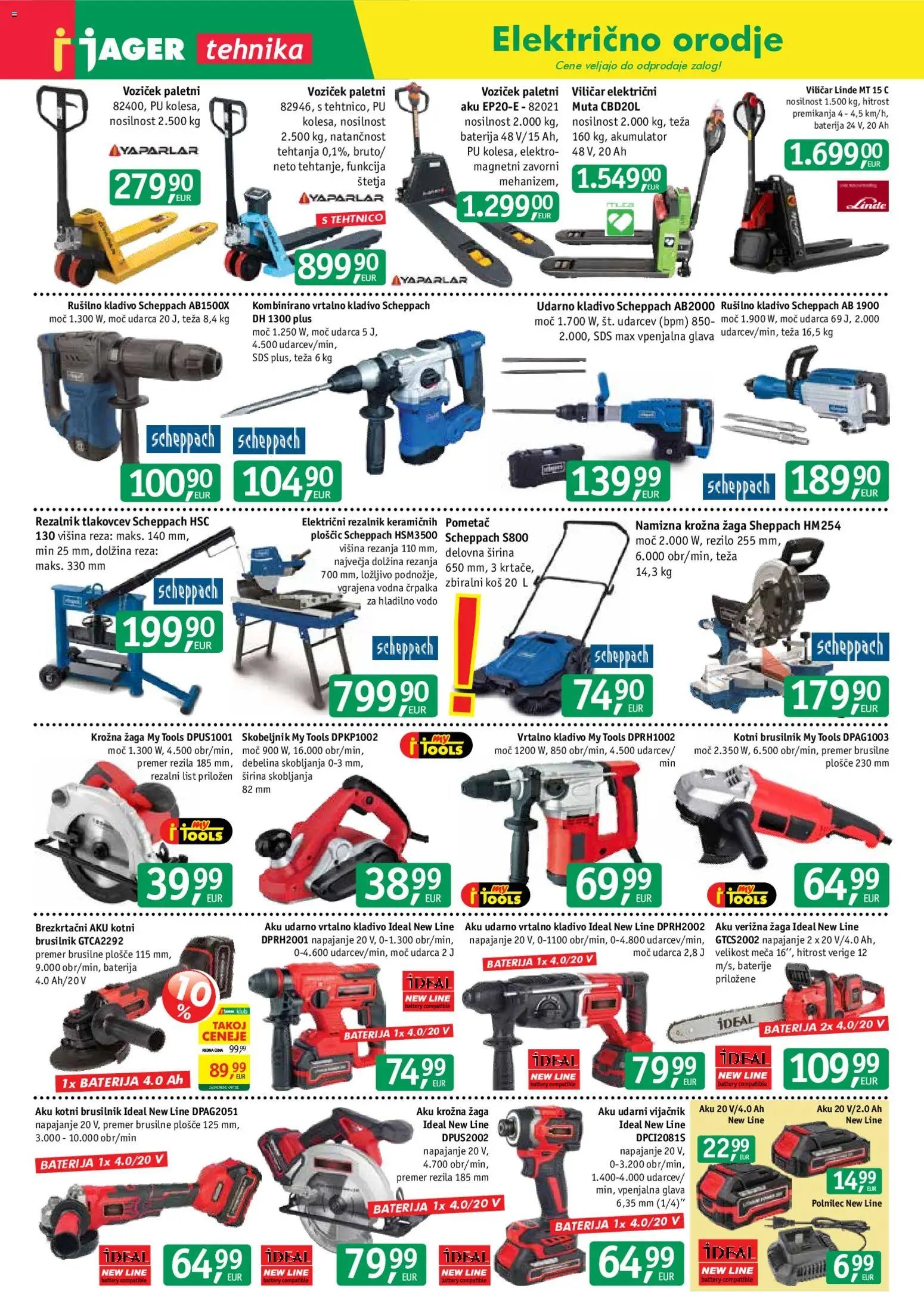 Jager katalog tehnika