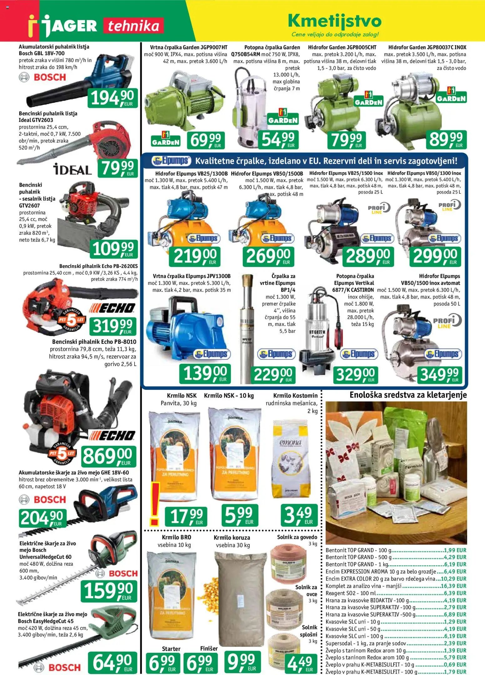Jager katalog tehnika