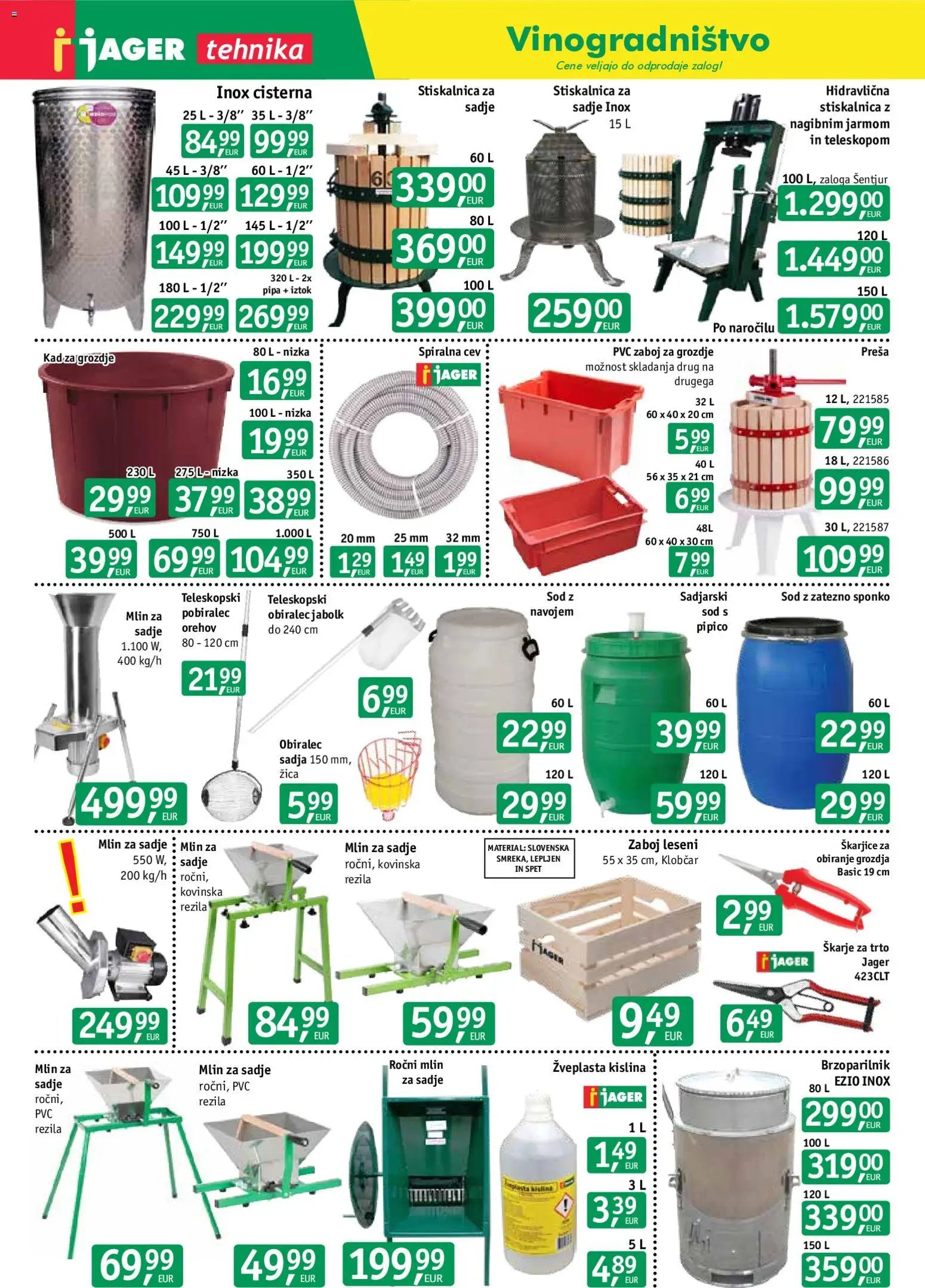Jager katalog tehnika