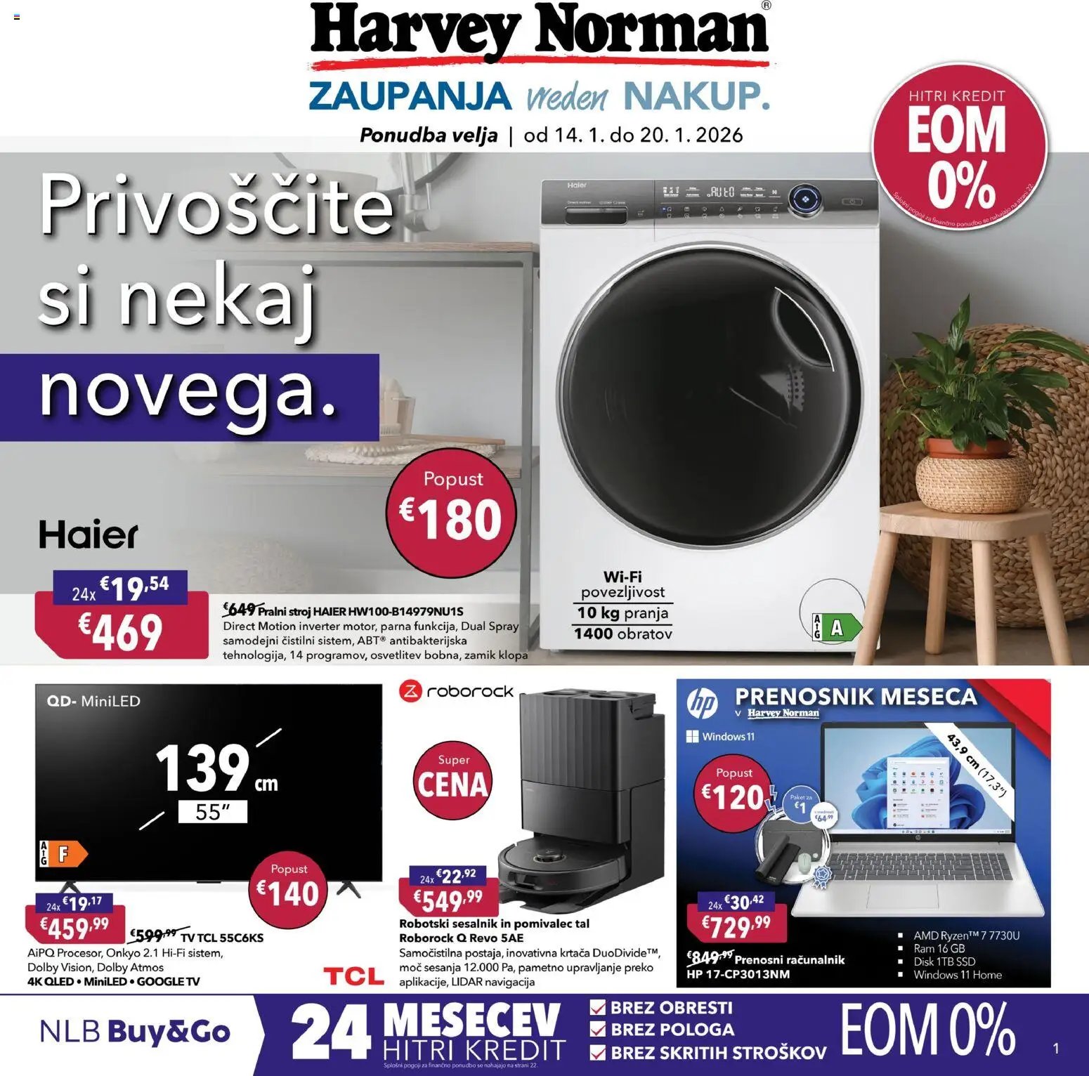 Harvey Norman katalog (2026-01-14 - 2026-01-20)