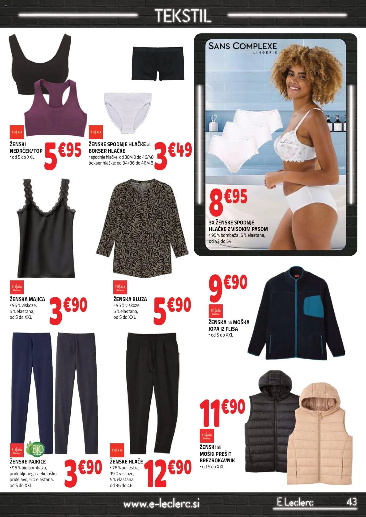 E.leclerc - Katalog Tekstil